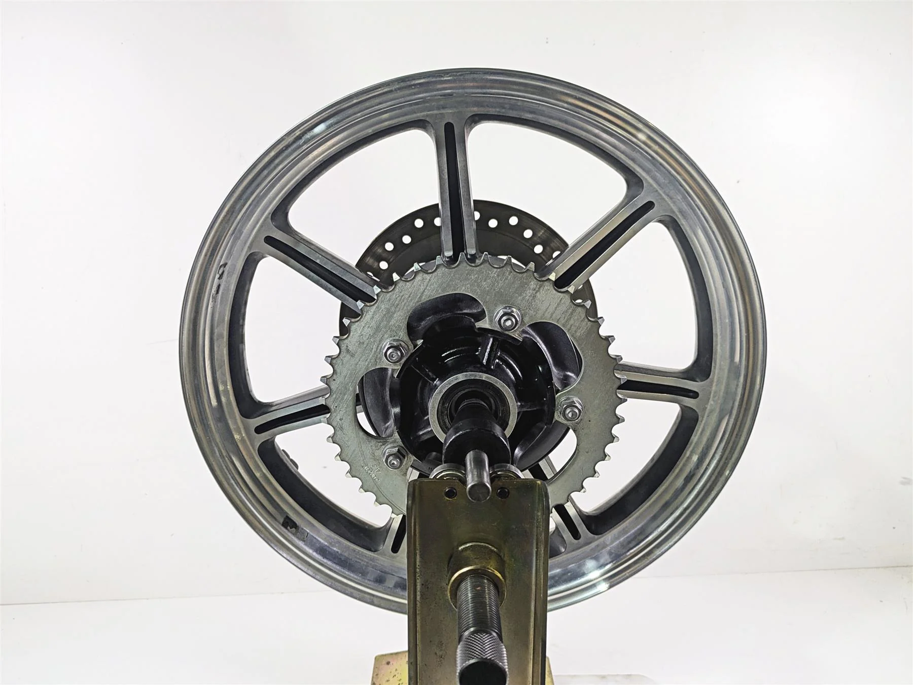 2013 Triumph Bonneville Straight 17x3.5 Rear Wheel Rim T2010485