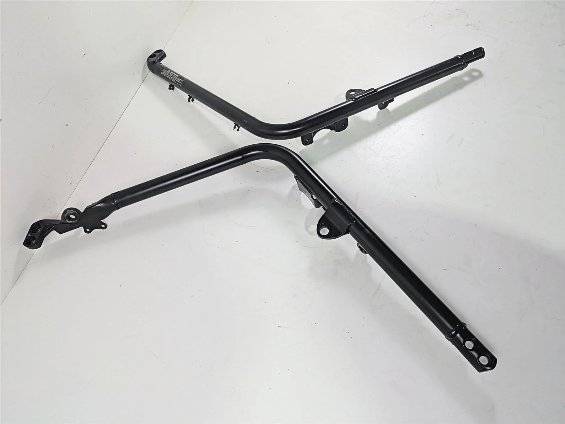 2013 Triumph Bonneville Straight Front Frame Down Tube Set T2074890 T2075271 - Image 2