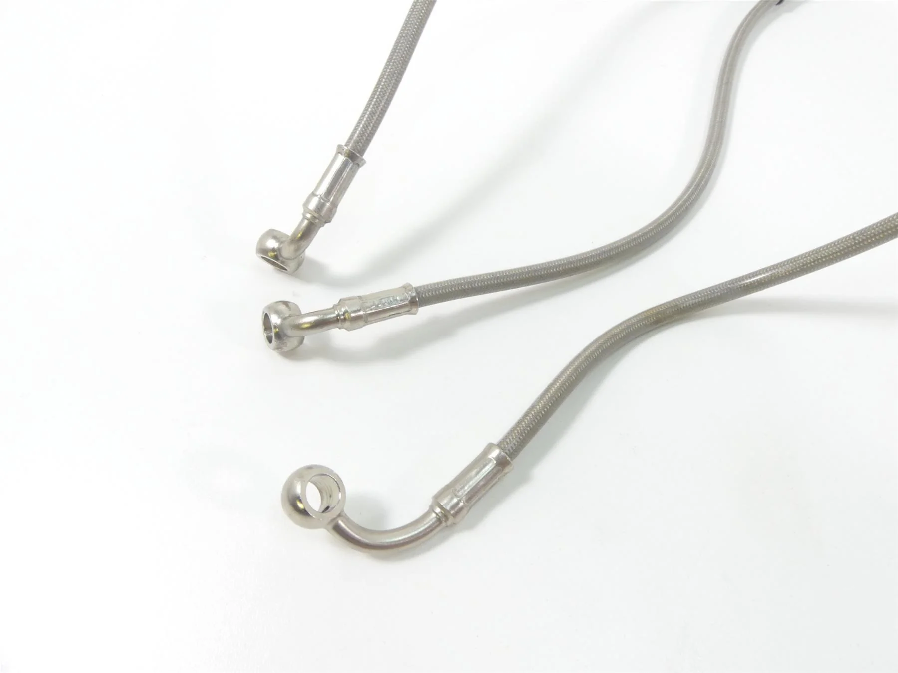 2013 Triumph Street Triple 675R Abs Front Brake Line Hose Set T2022704 - Image 2