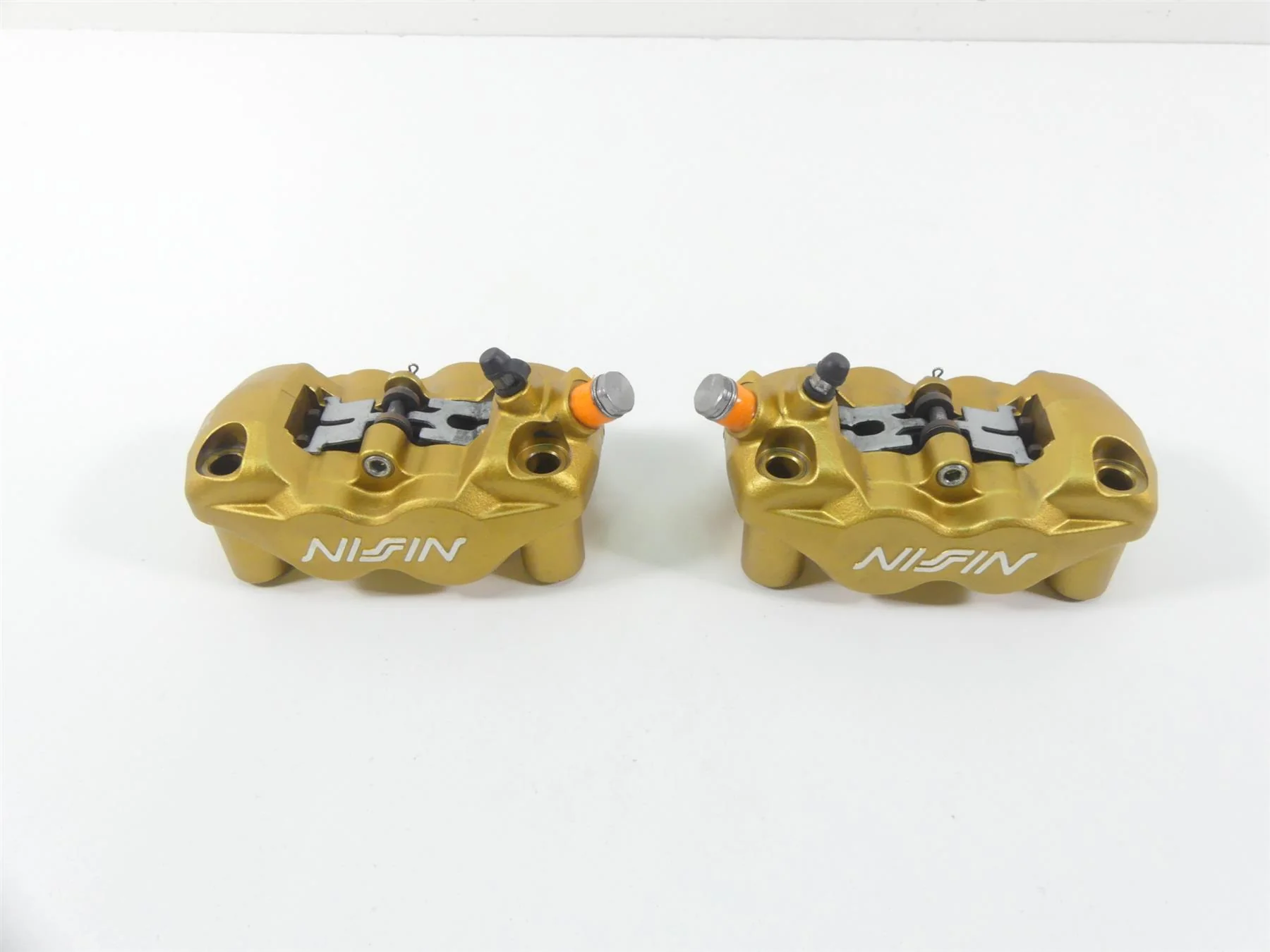 2013 Triumph Street Triple 675R Front Nissin Brake Calipers T2020831 T2020832