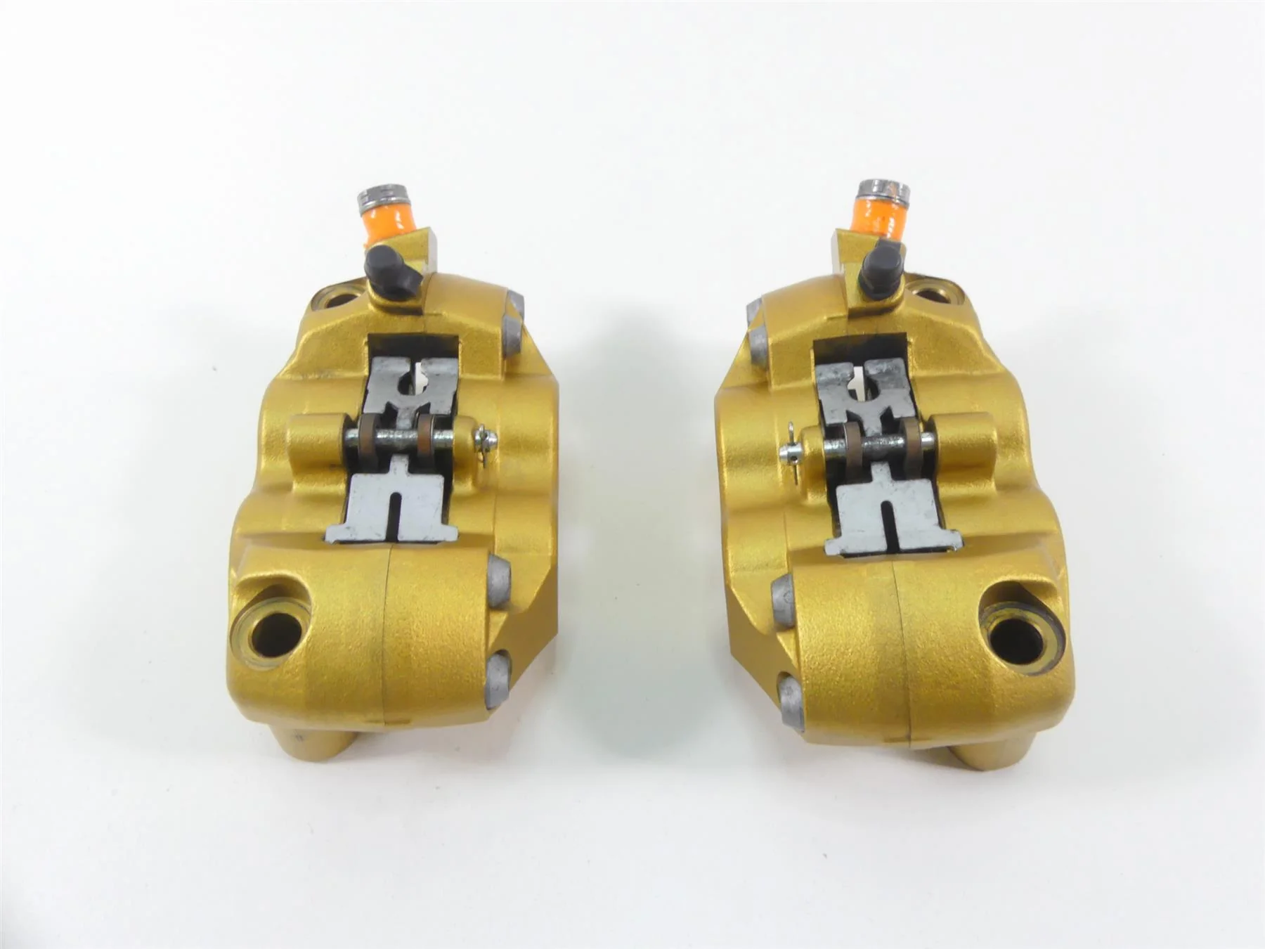 2013 Triumph Street Triple 675R Front Nissin Brake Calipers T2020831 T2020832 - Image 6