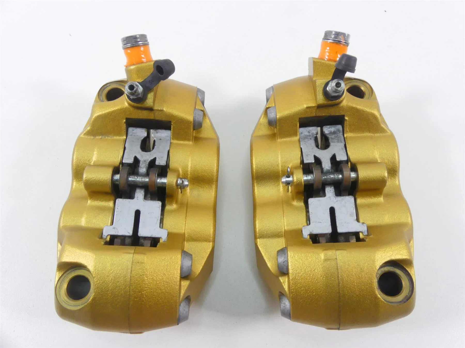 2013 Triumph Street Triple 675R Front Nissin Brake Calipers T2020831 T2020832 - Image 8
