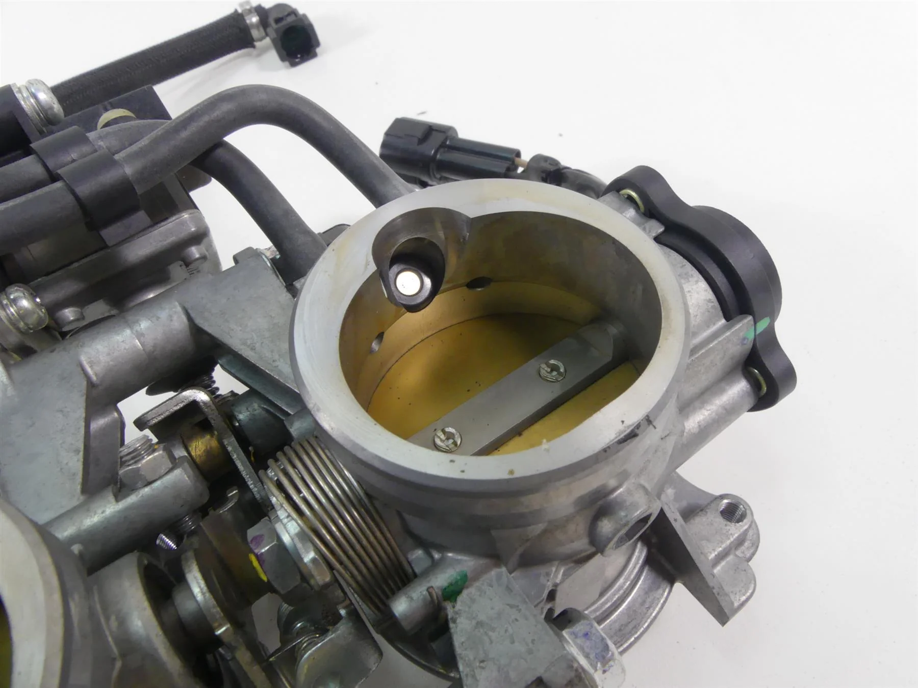 2013 Triumph Street Triple 675R Keihin Throttle Body Fuel Injectors T1241675 - Image 8