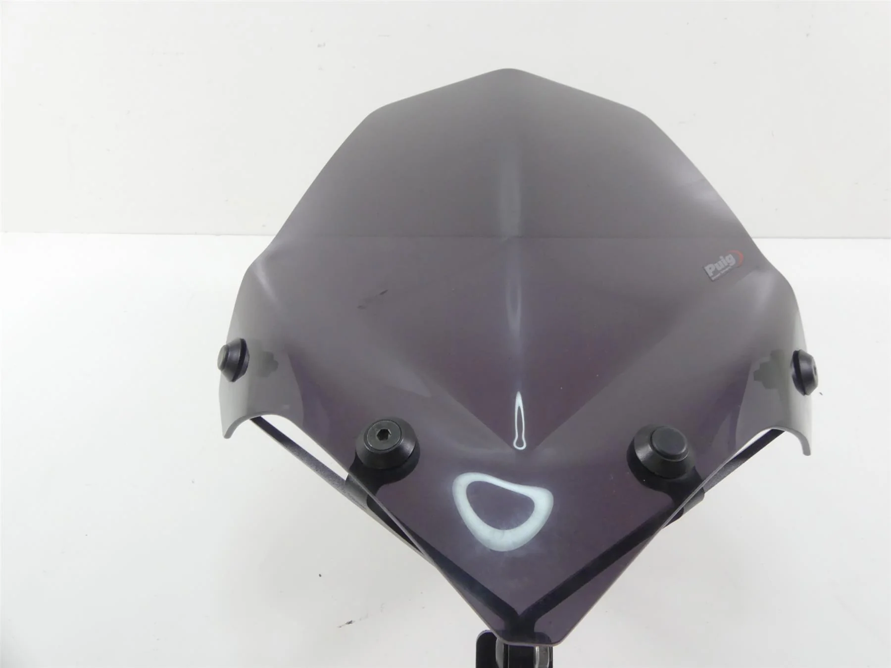 2013 Triumph Street Triple 675R Puig Street Screen Smoked Windshield  5658H - Image 5