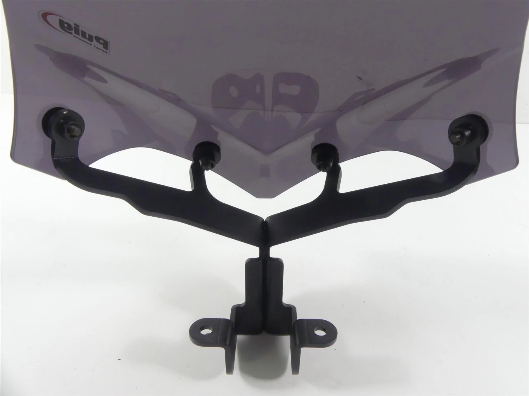 2013 Triumph Street Triple 675R Puig Street Screen Smoked Windshield  5658H - Image 8