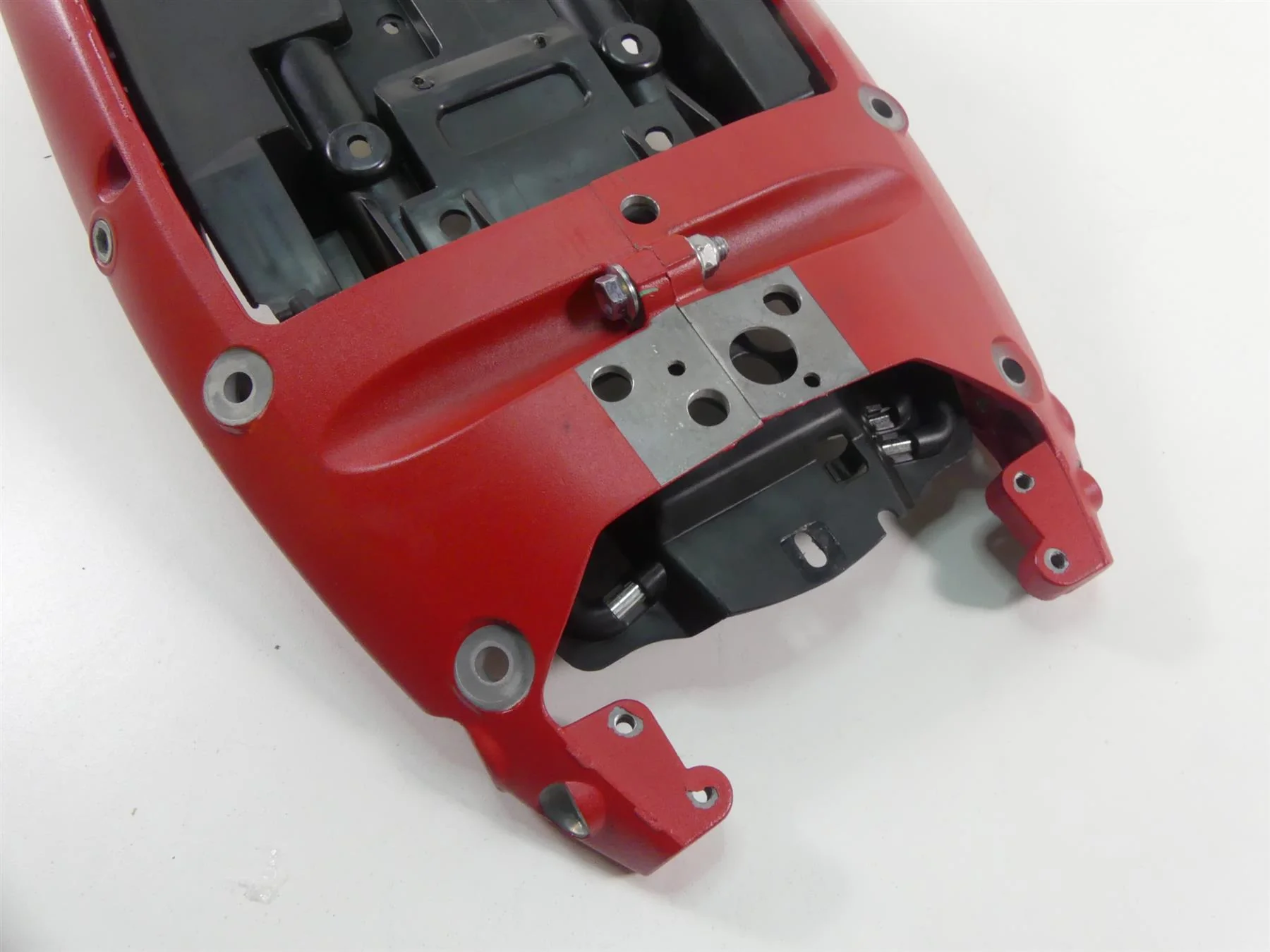 2013 Triumph Street Triple 675R Rear Red Subframe & Inner Fender T2070329 - Image 11