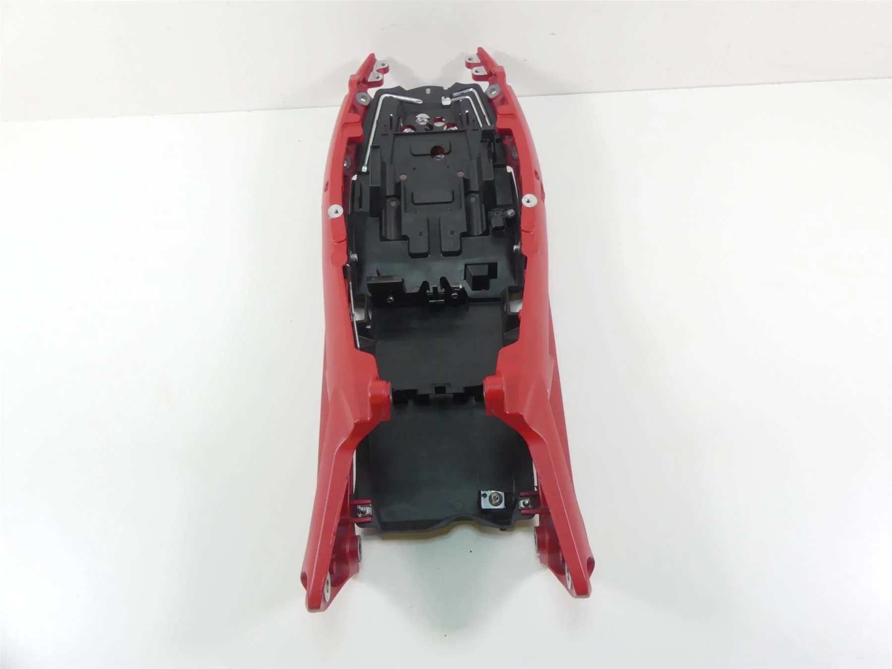 2013 Triumph Street Triple 675R Rear Red Subframe & Inner Fender T2070329 - Image 2