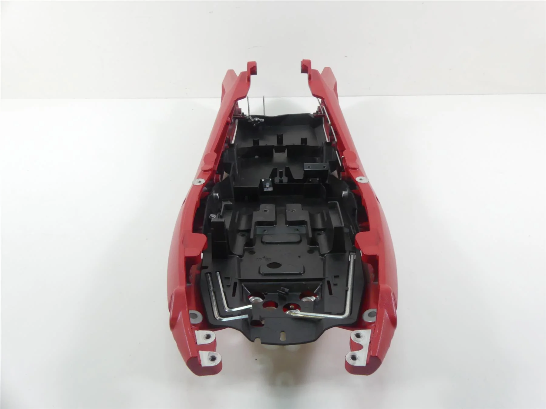 2013 Triumph Street Triple 675R Rear Red Subframe & Inner Fender T2070329 - Image 6