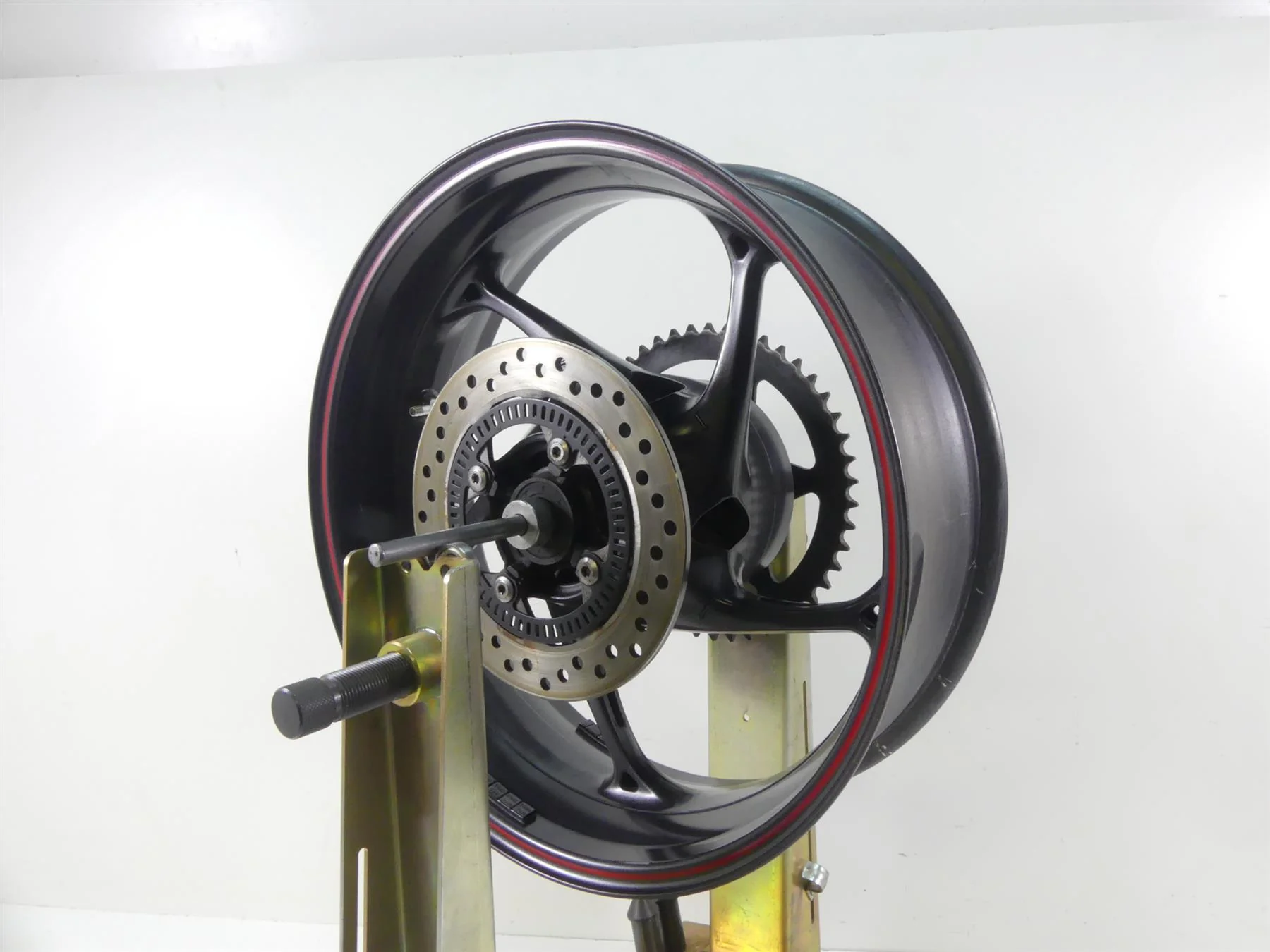 2013 Triumph Street Triple 675R Rear Wheel Rim 17x5.5 -Read T2011009 - Image 4