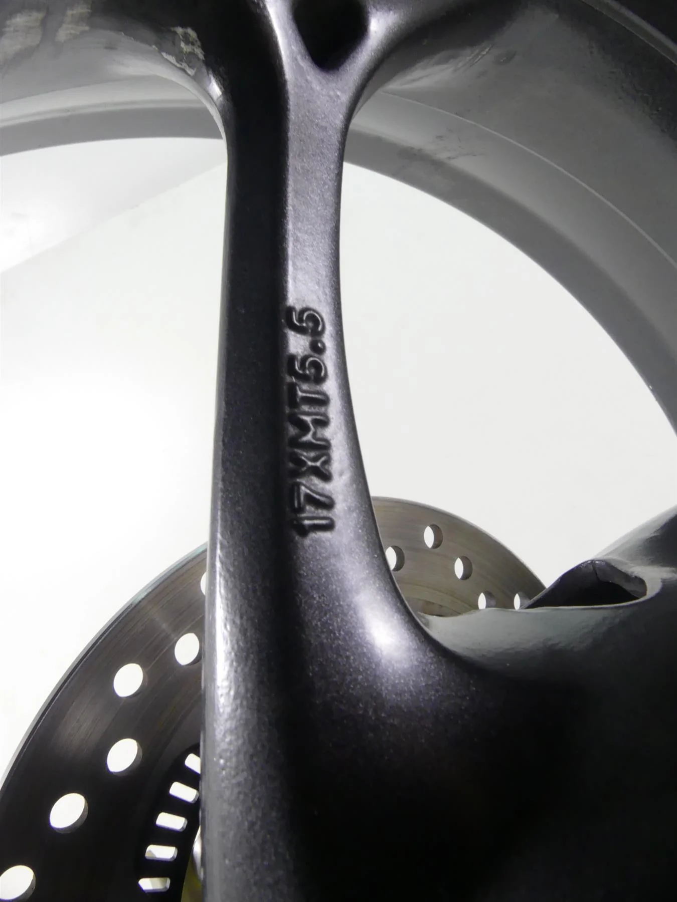 2013 Triumph Street Triple 675R Rear Wheel Rim 17x5.5 -Read T2011009 - Image 7