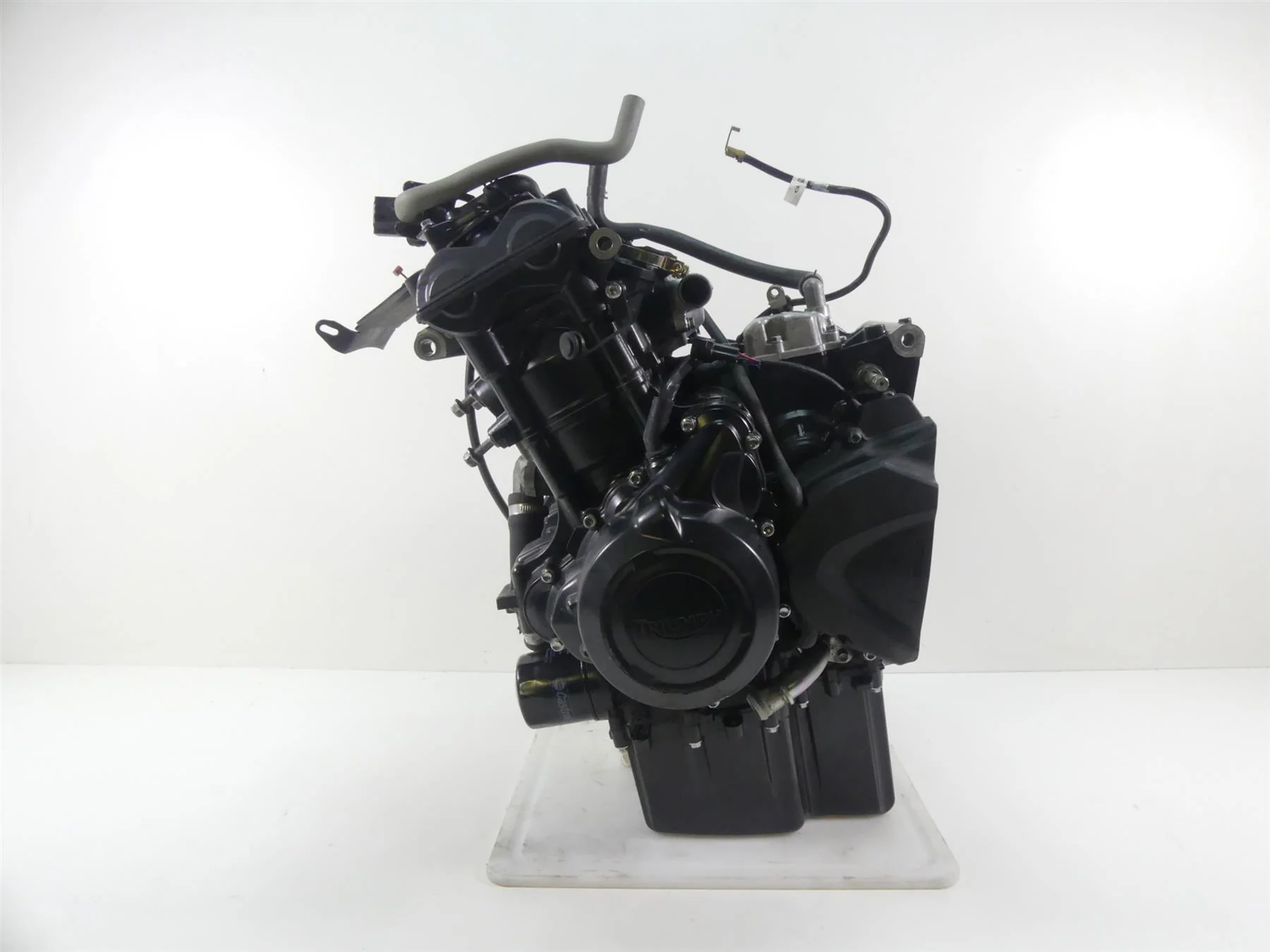 2013 Triumph Street Triple 675R Running Engine Motor 4K Only -Video T1162160 - Image 3