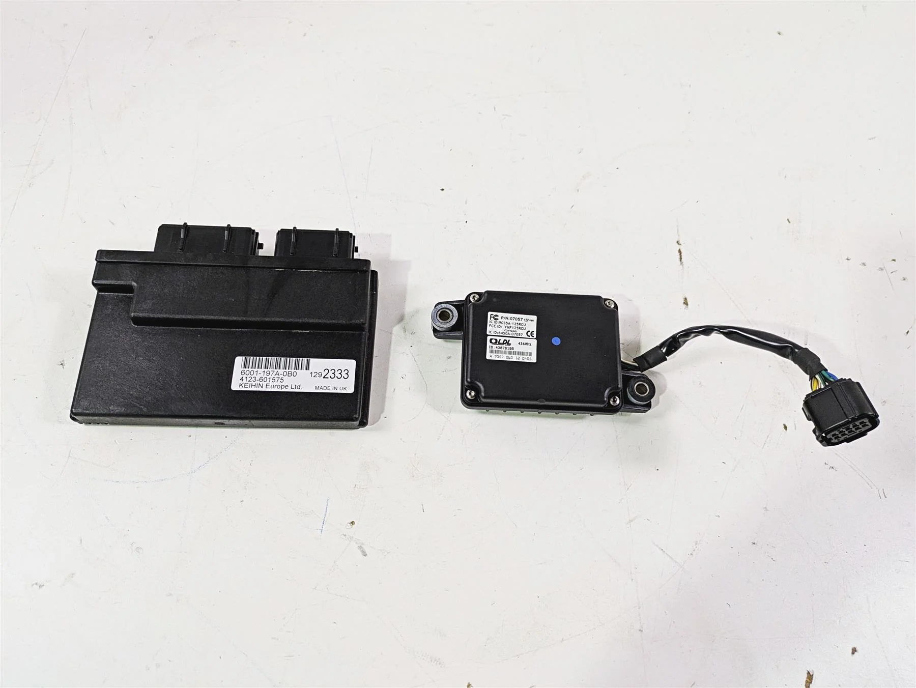 2013 Triumph Tiger 1215 Explorer Cdi Ecu Ecm Engine Control Module Set T1292333