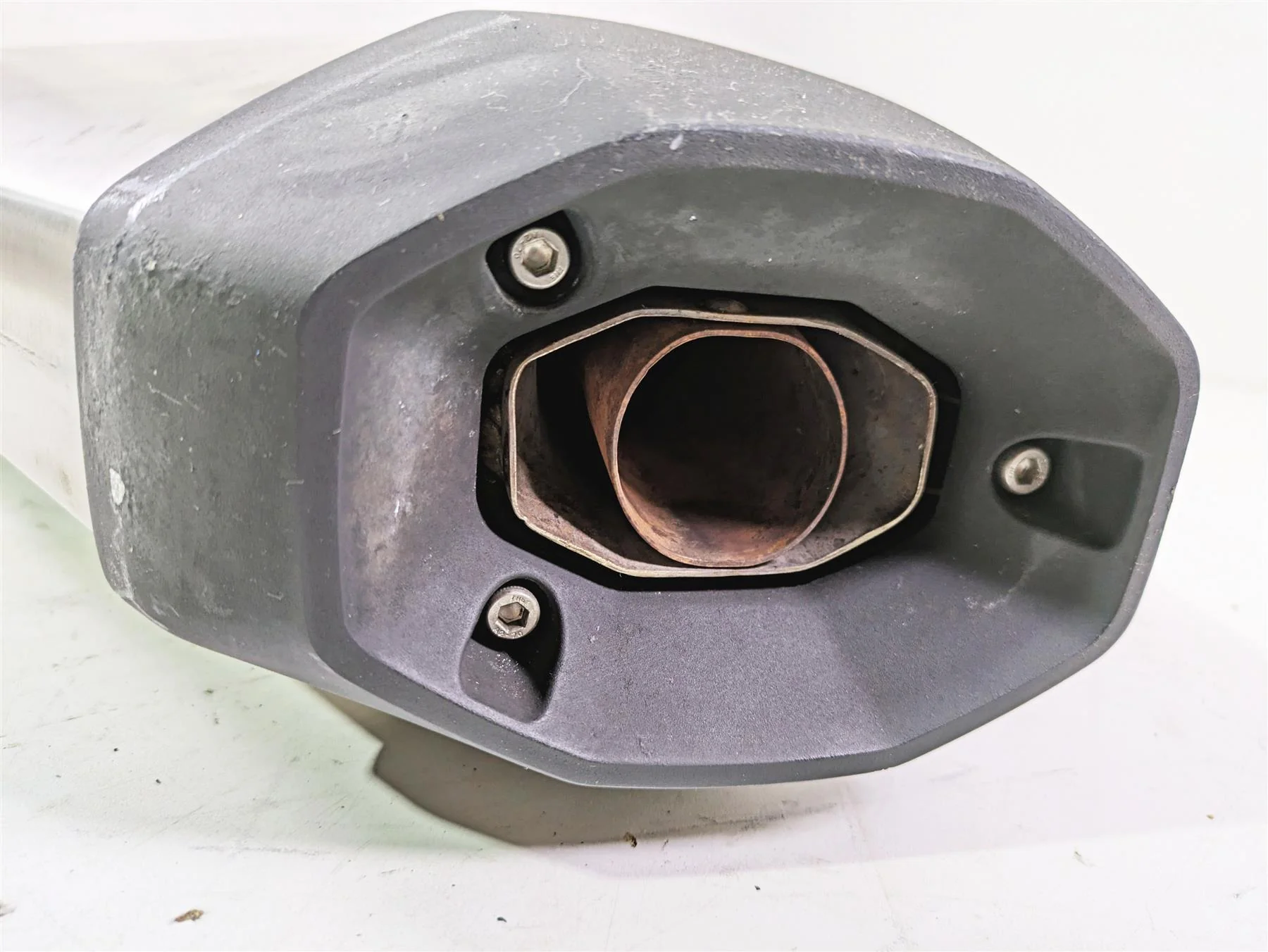 2013 Triumph Tiger 1215 Explorer Exhaust Pipe Muffler Silencer T2205454 - Image 12