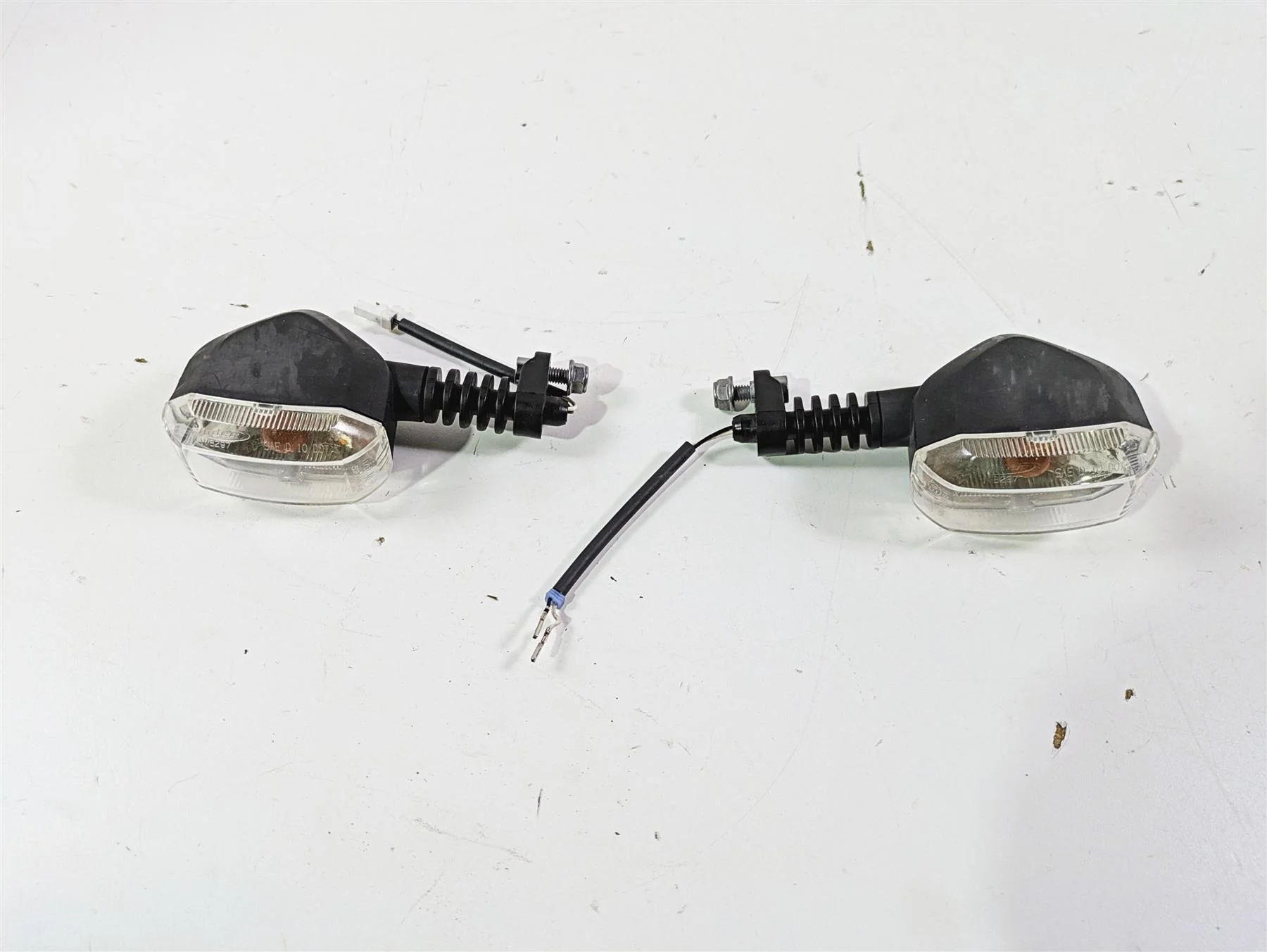 2013 Triumph Tiger 1215 Explorer Front Blinker Turn Signal Set - Read T2704205