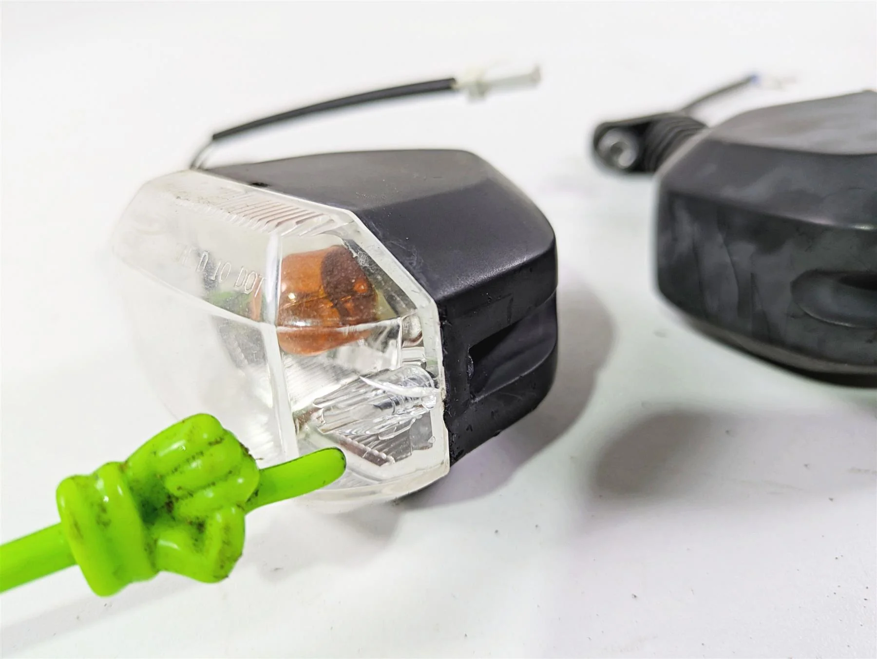 2013 Triumph Tiger 1215 Explorer Front Blinker Turn Signal Set - Read T2704205 - Image 12