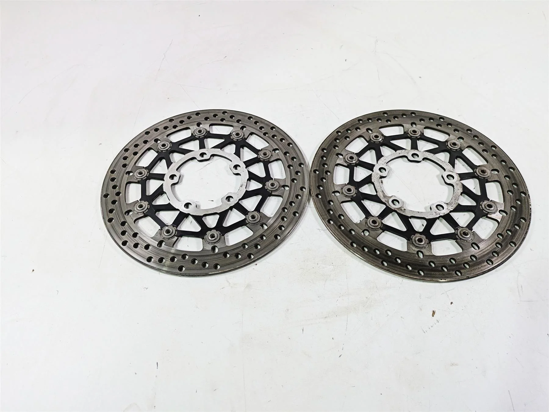 2013 Triumph Tiger 1215 Explorer Front Brake Disc Rotor Set T2024400 - Image 2