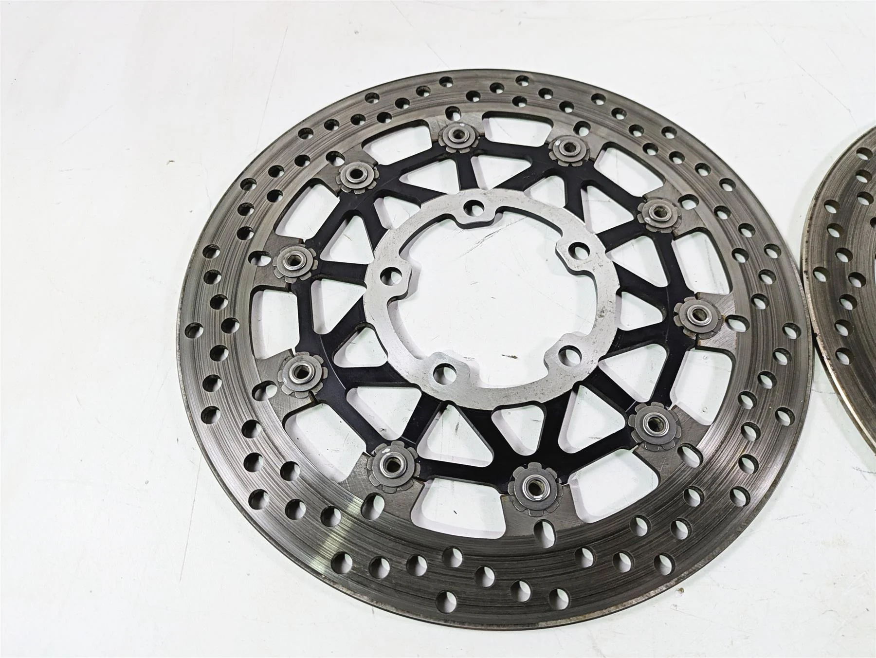 2013 Triumph Tiger 1215 Explorer Front Brake Disc Rotor Set T2024400 - Image 4