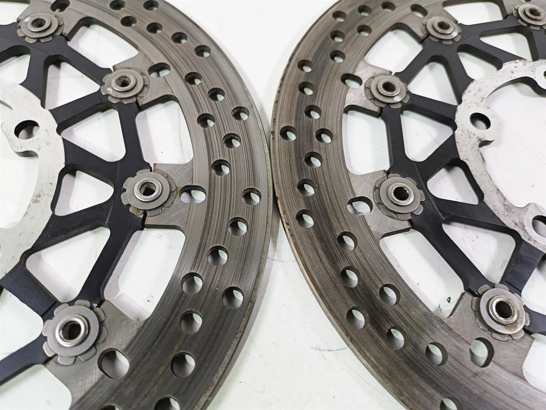 2013 Triumph Tiger 1215 Explorer Front Brake Disc Rotor Set T2024400 - Image 5