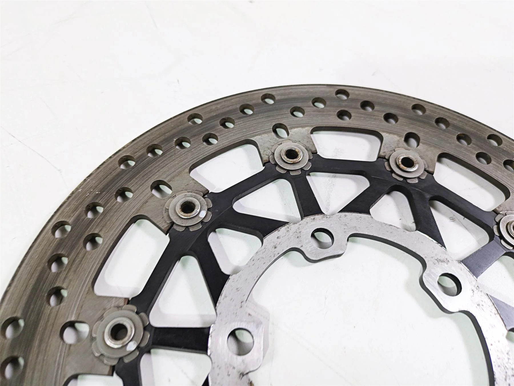 2013 Triumph Tiger 1215 Explorer Front Brake Disc Rotor Set T2024400 - Image 6