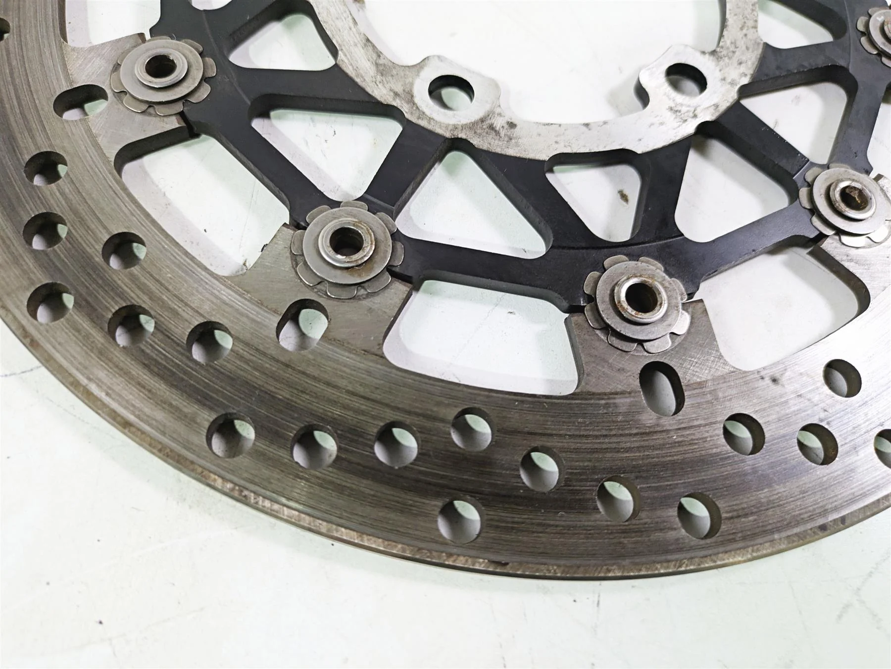 2013 Triumph Tiger 1215 Explorer Front Brake Disc Rotor Set T2024400 - Image 7