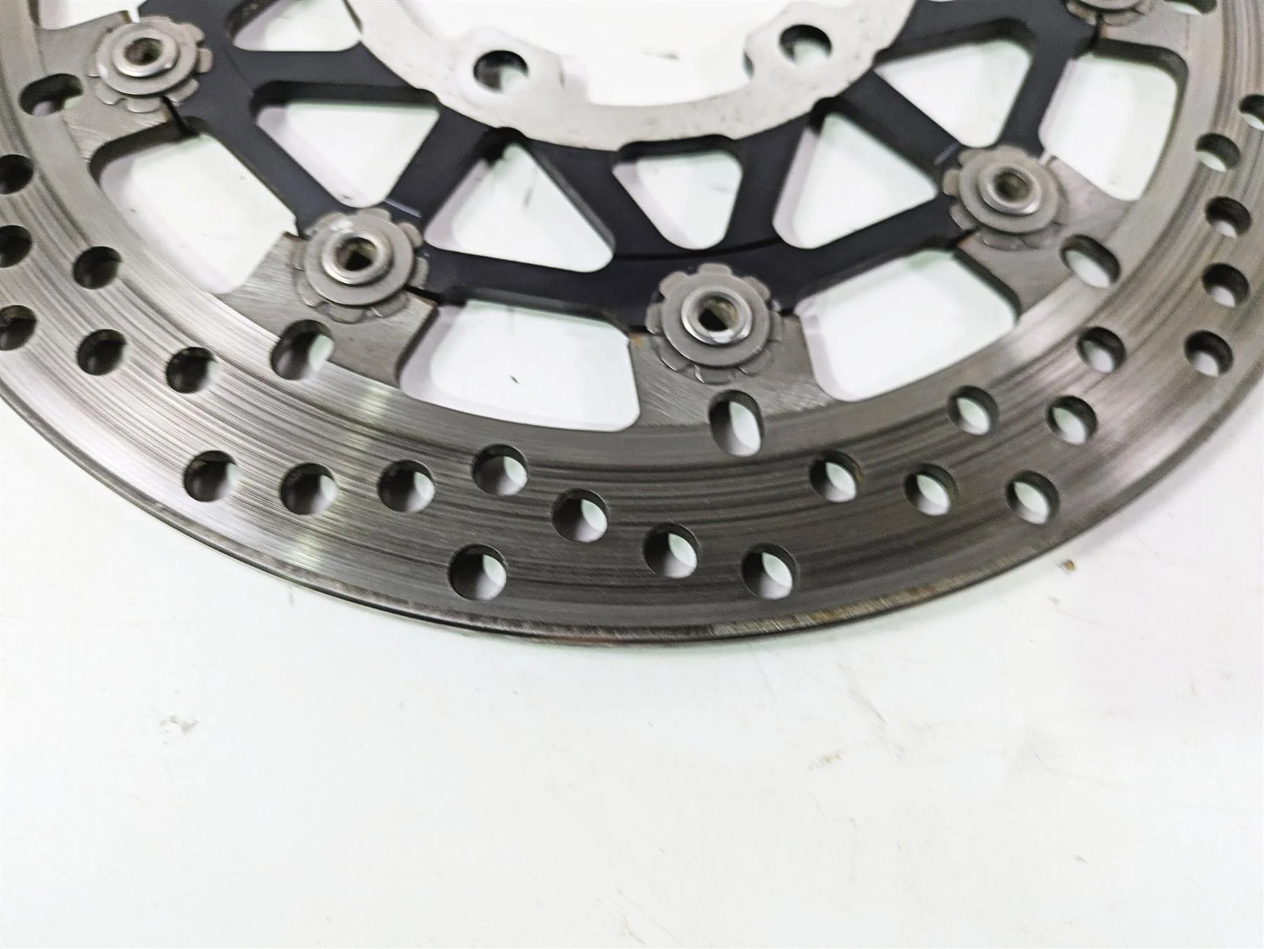 2013 Triumph Tiger 1215 Explorer Front Brake Disc Rotor Set T2024400 - Image 8
