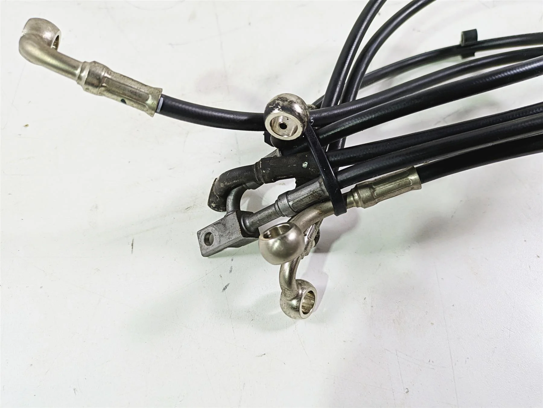2013 Triumph Tiger 1215 Explorer Front Rear Abs Brake Line Set T2025030 T2025043 - Image 12