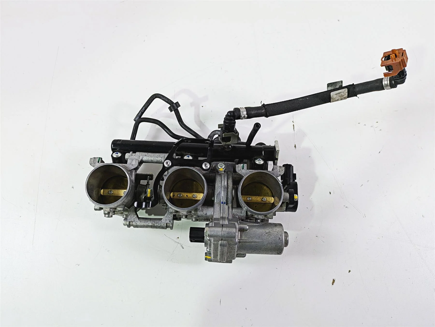 2013 Triumph Tiger 1215 Explorer Keihin Throttle Body Injection Set T1241700 - Image 10