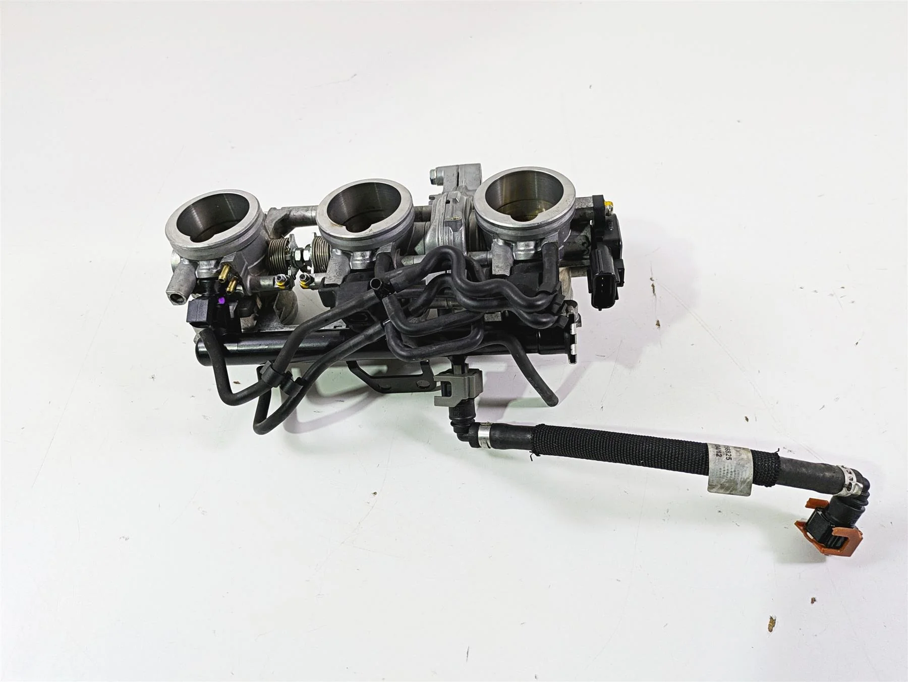 2013 Triumph Tiger 1215 Explorer Keihin Throttle Body Injection Set T1241700 - Image 3
