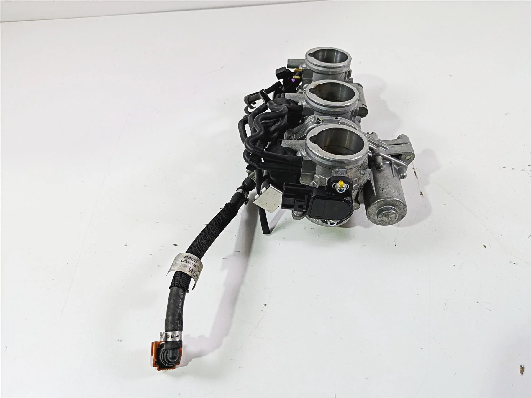 2013 Triumph Tiger 1215 Explorer Keihin Throttle Body Injection Set T1241700 - Image 4