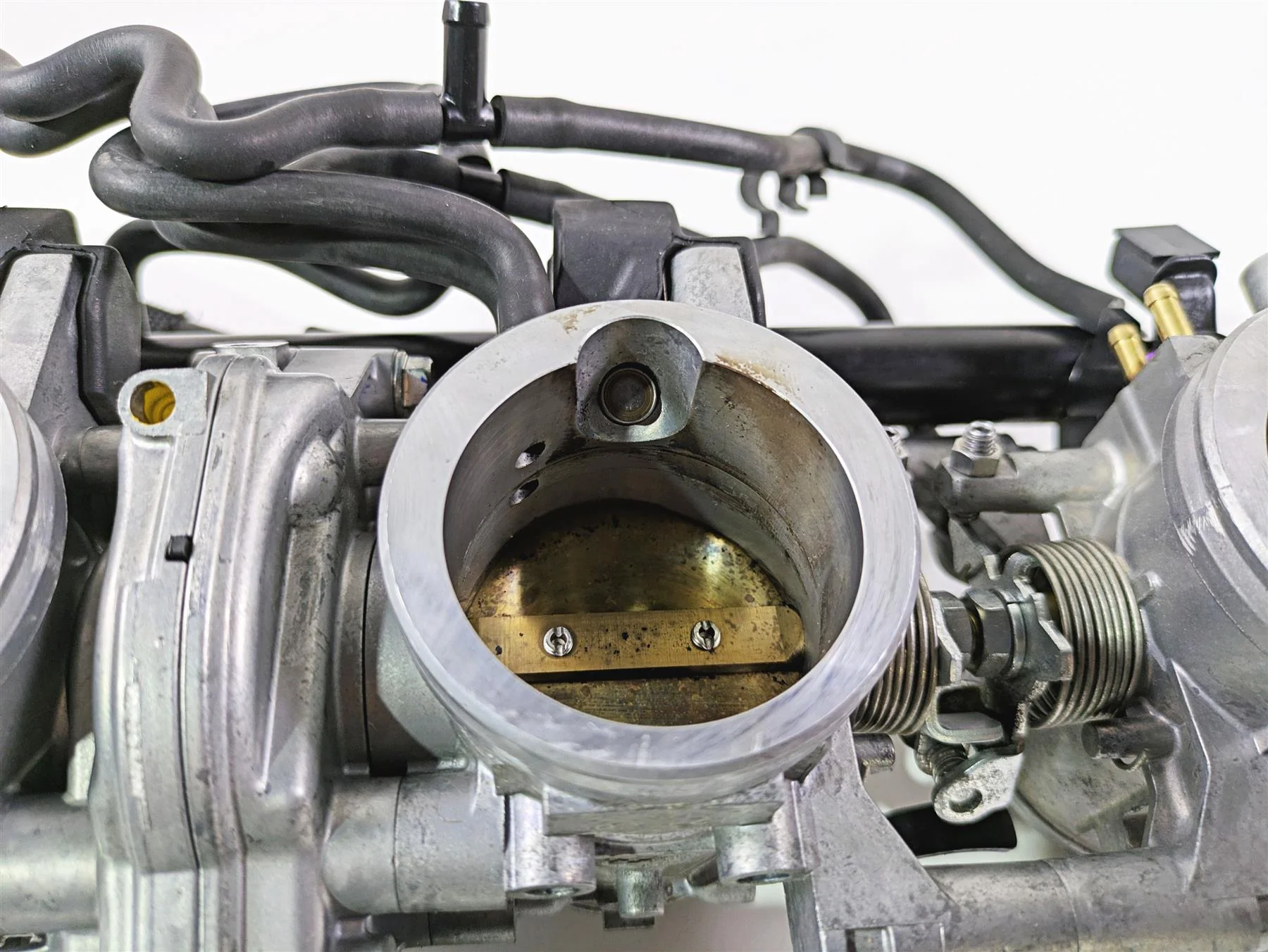 2013 Triumph Tiger 1215 Explorer Keihin Throttle Body Injection Set T1241700 - Image 7