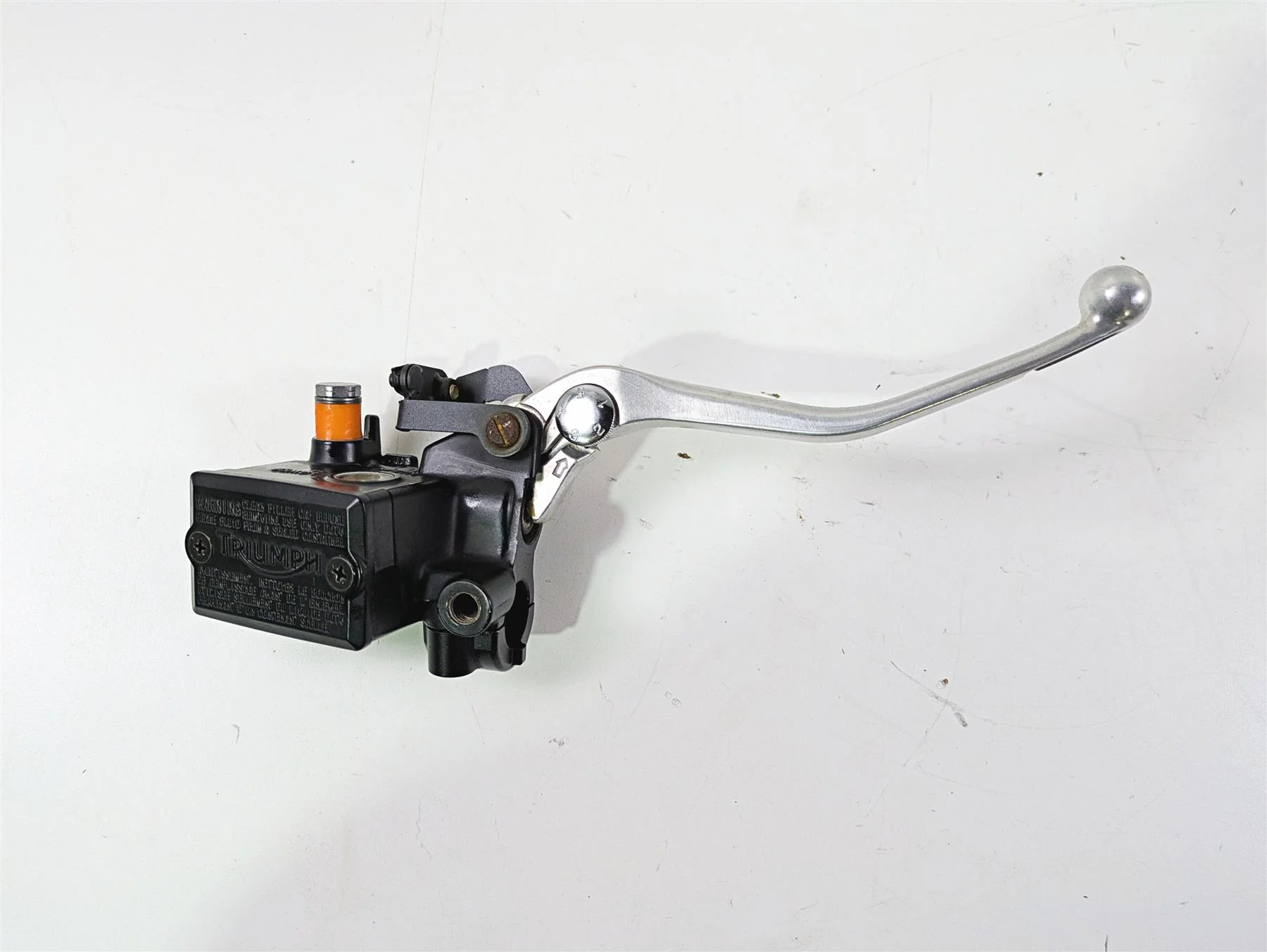 2013 Triumph Tiger 1215 Explorer Nissin Front Brake Master Cylinder 5/8 T2025830 - Image 5