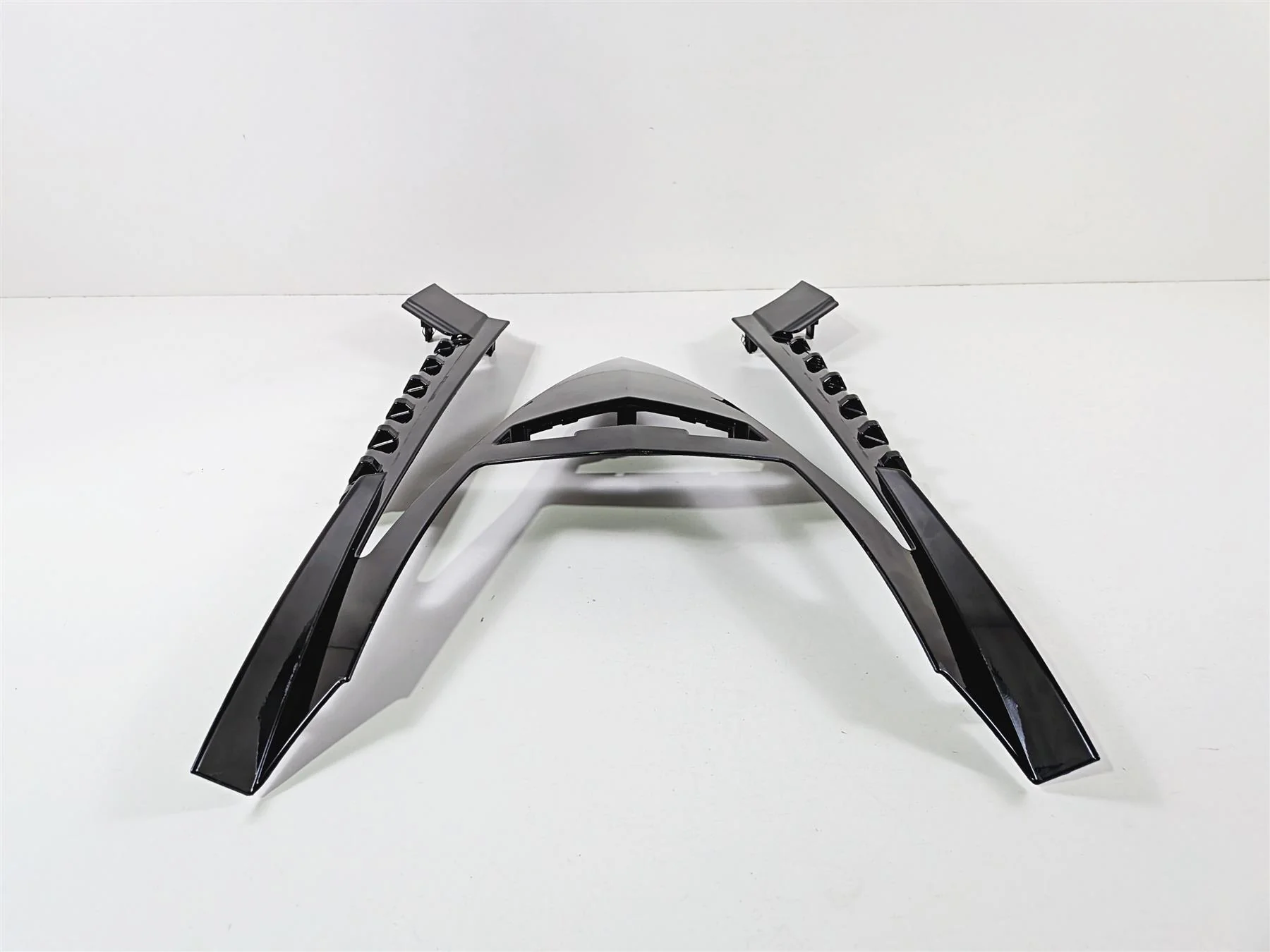 2013 Victory Vision Tour Black Rear Taillight Center Fairing Cover 5436209 - Image 6