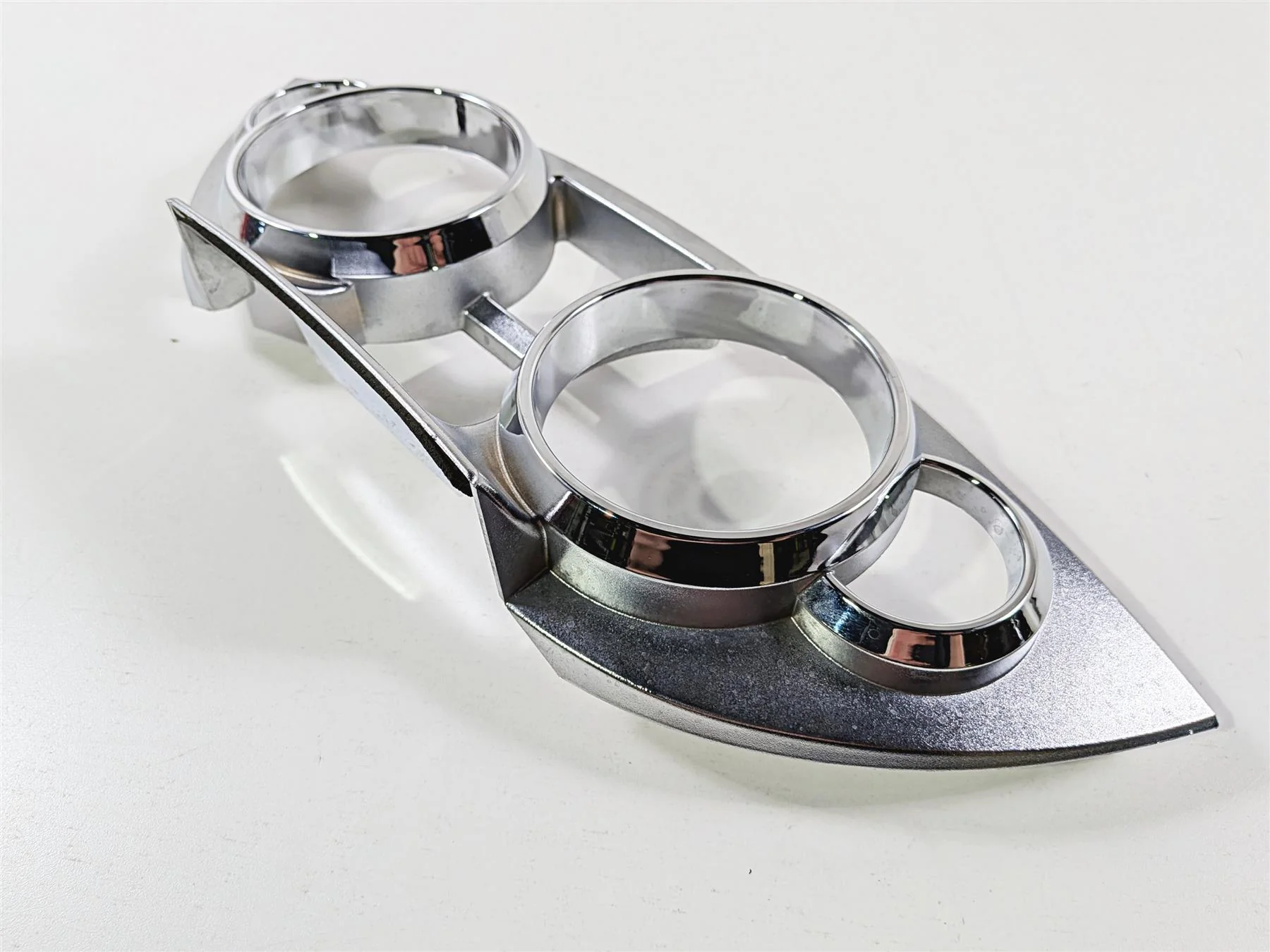 2013 Victory Vision Tour Chrome Speedometer Gauge Cover Bezel Trim 5437652 - Image 12