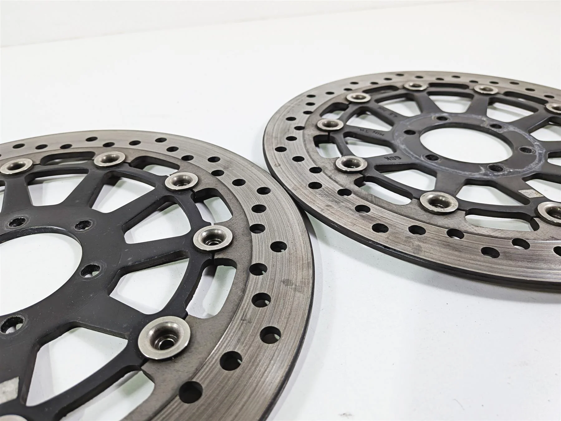 2013 Victory Vision Tour Front Brake Disc Rotor Set 1911624 - Image 12