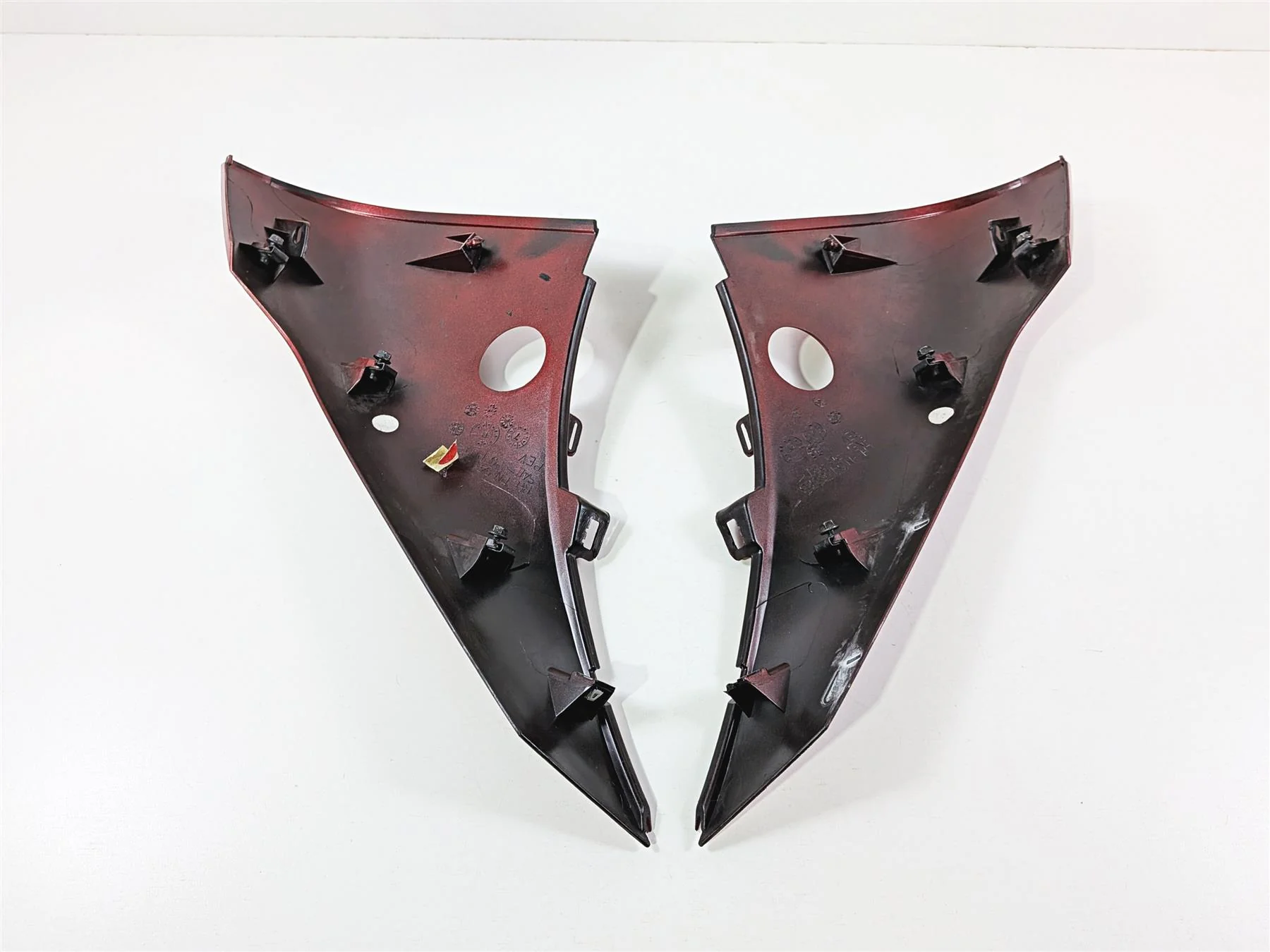 2013 Victory Vision Tour Front Red Left Right Side Cover Fairing Set 5436323 - Image 2