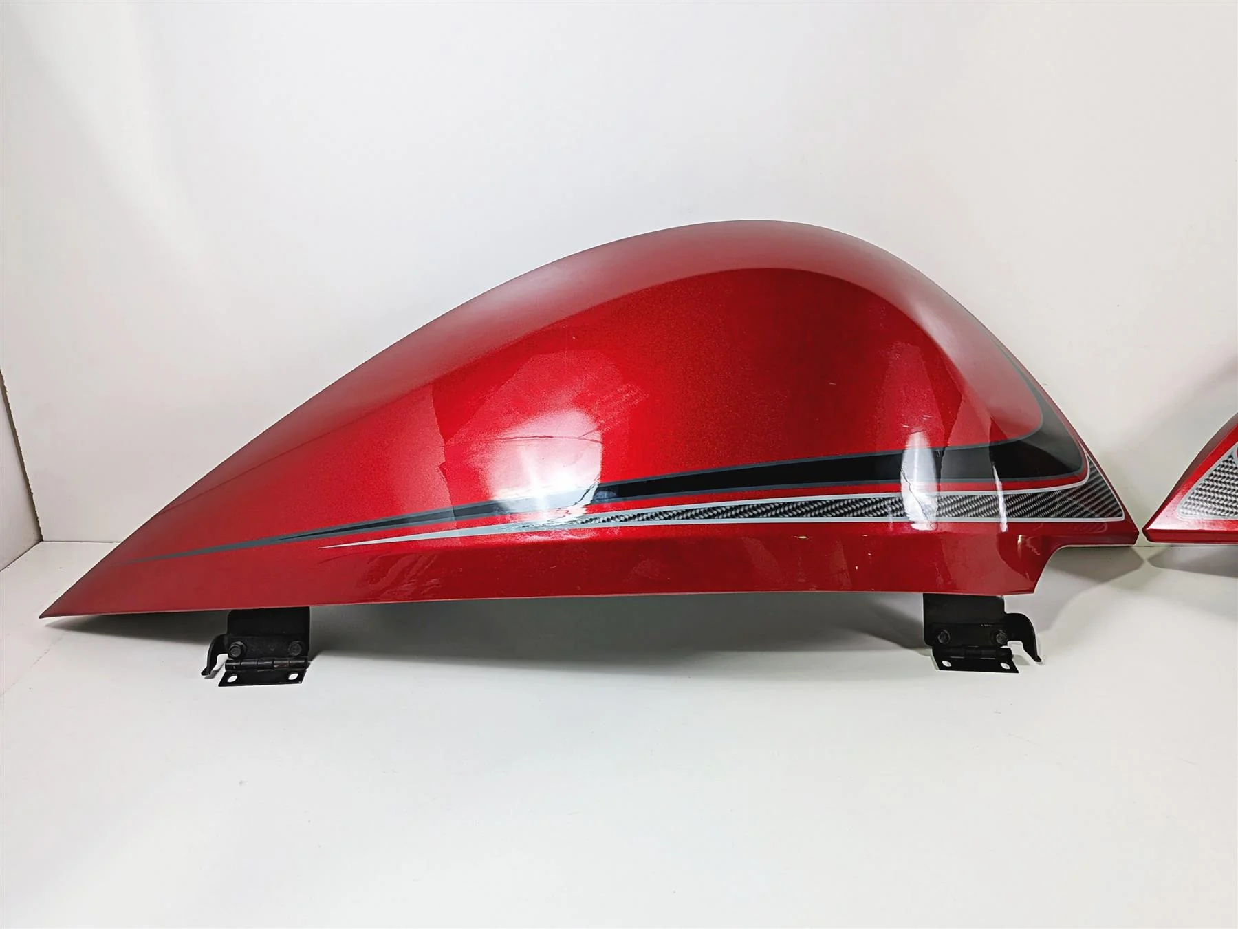 2013 Victory Vision Tour Left Right Saddlebag Cover Lid Set 5437638 5437637 - Image 3