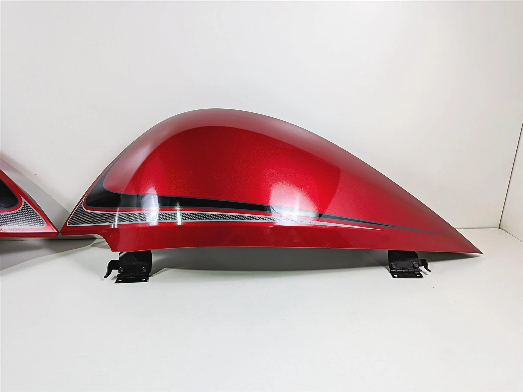 2013 Victory Vision Tour Left Right Saddlebag Cover Lid Set 5437638 5437637 - Image 4