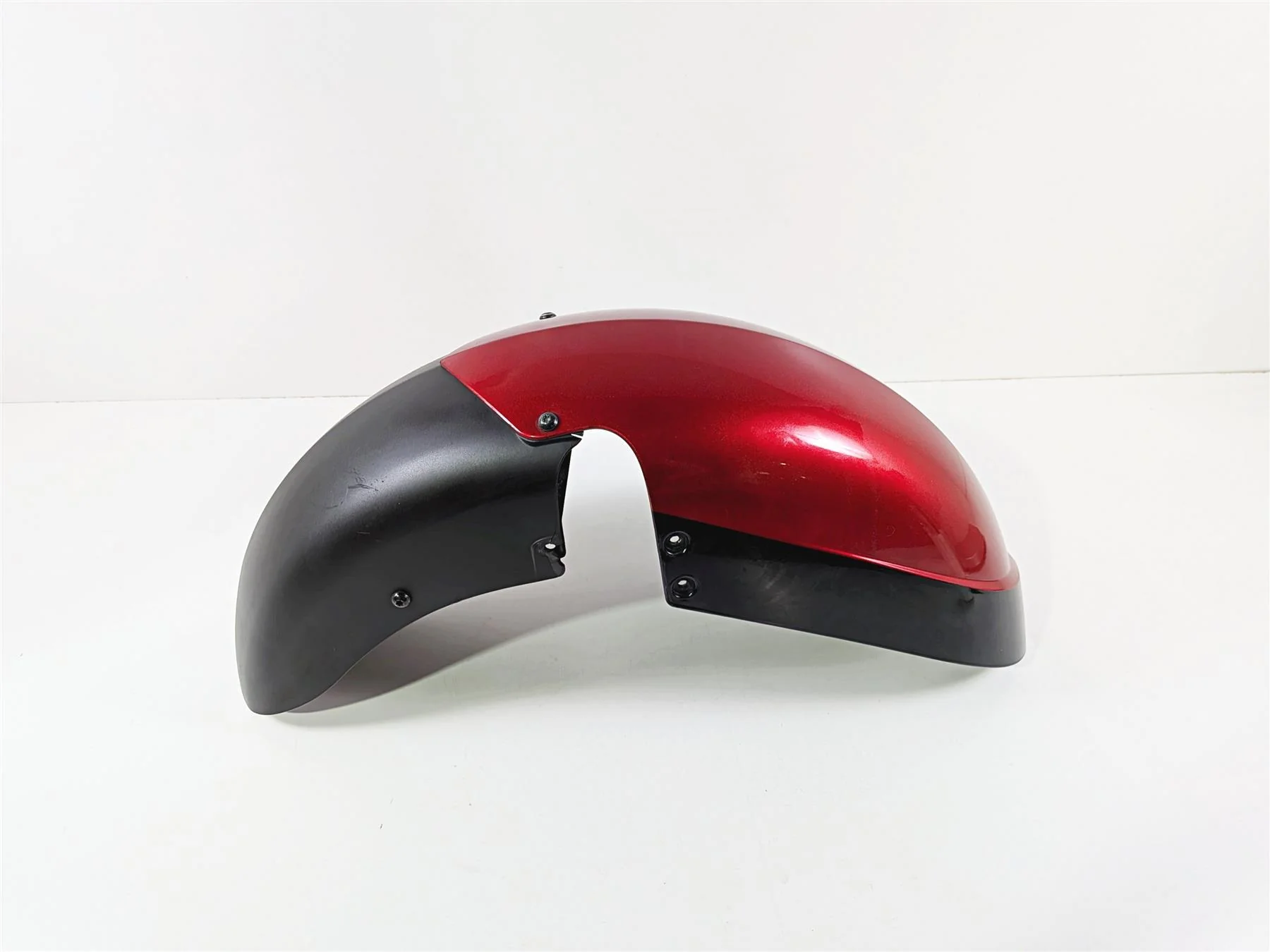 2013 Victory Vision Tour Red Black Front Fender Set - READ 5436457 5436458 5452647