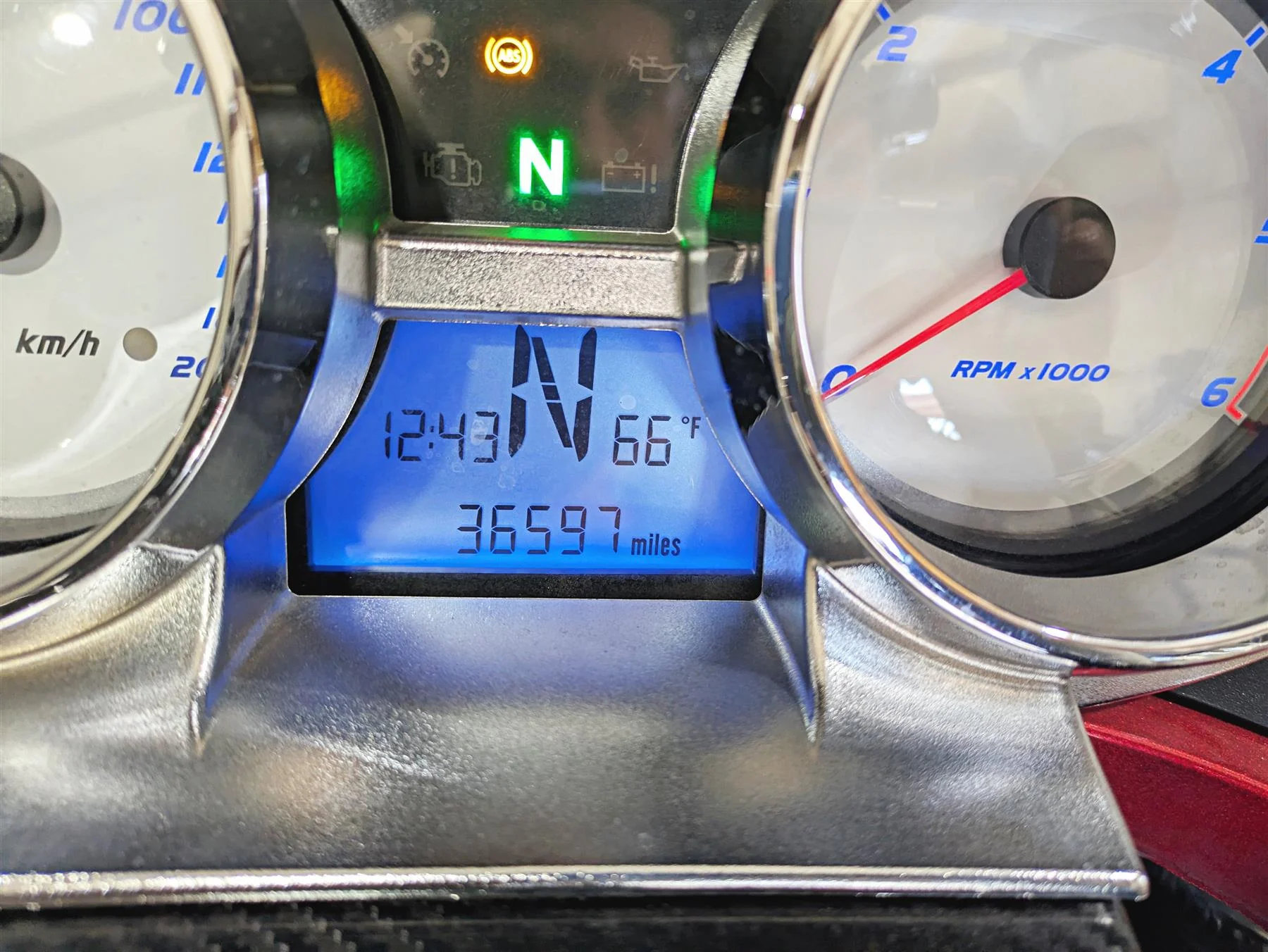 2013 Victory Vision Tour Speedometer Gauges Instrument 36K -Video 3280544 - Image 3