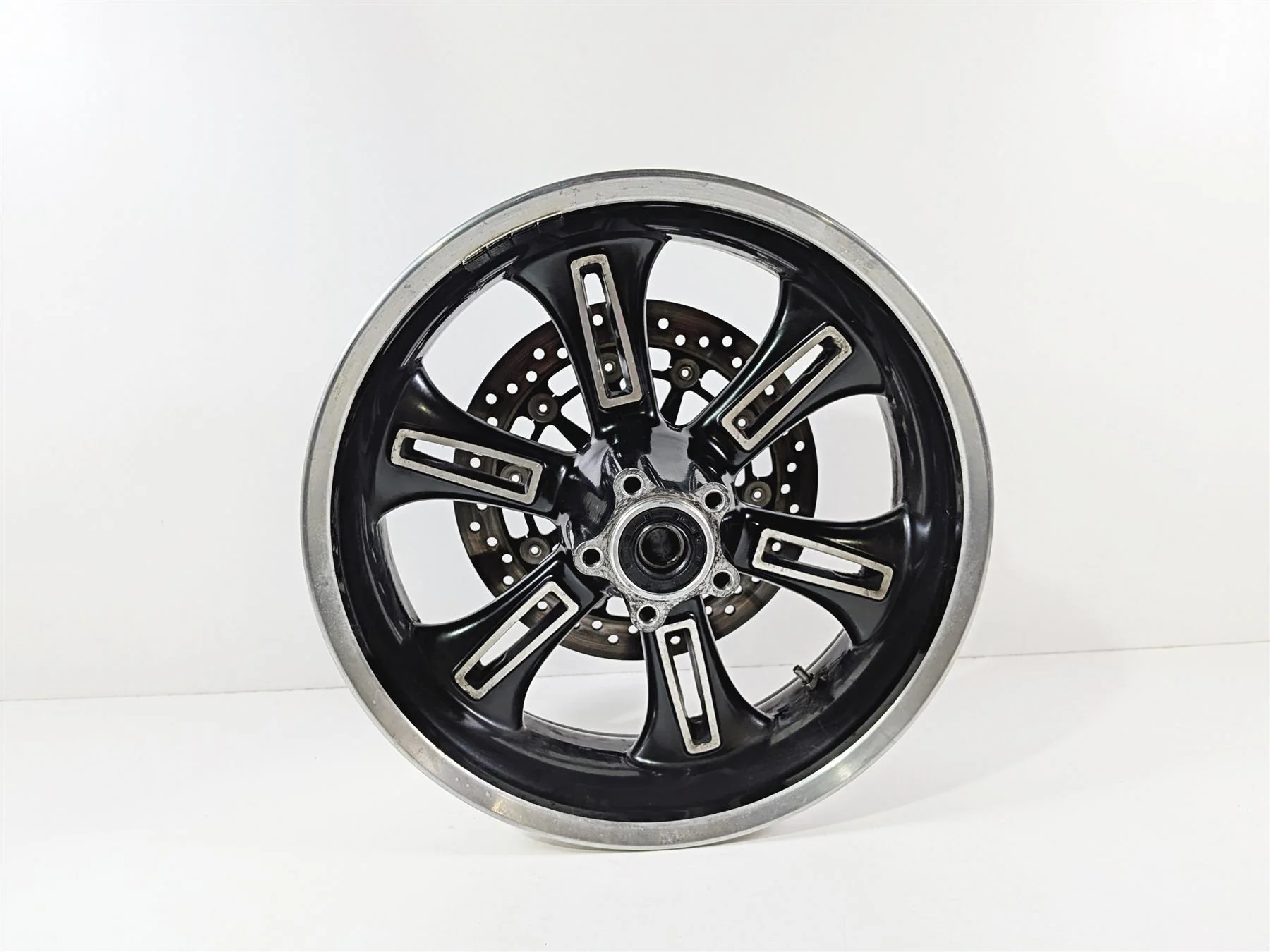 2013 Victory Vision Tour Straight Black Rear Wheel Rim 16x5 1521384