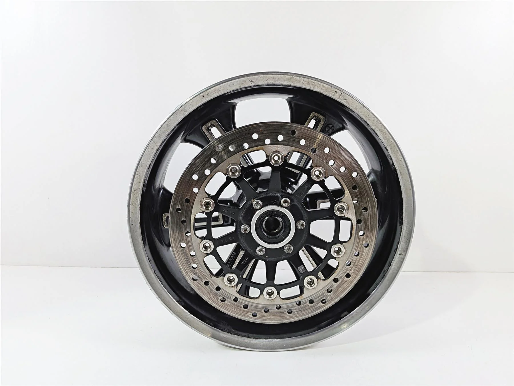 2013 Victory Vision Tour Straight Black Rear Wheel Rim 16x5 1521384 - Image 12