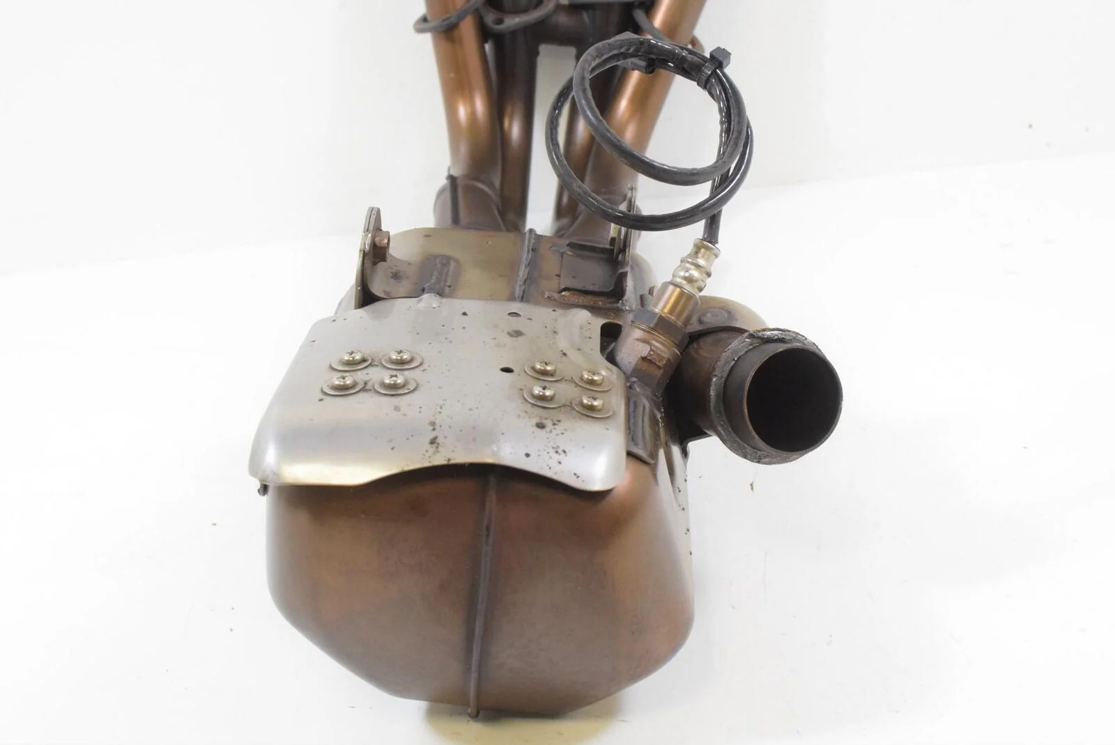 2013 Yamaha YZFR6 YZF R6 Exhaust Pipe Muffler Header Manifold 13S-14610-30 - Image 2