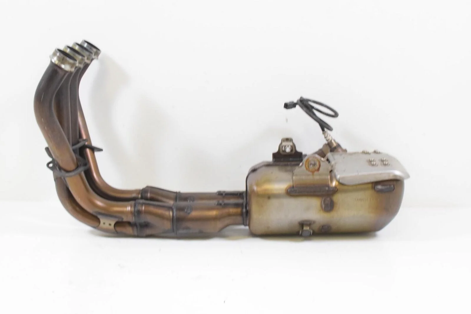 2013 Yamaha YZFR6 YZF R6 Exhaust Pipe Muffler Header Manifold 13S-14610-30 - Image 3