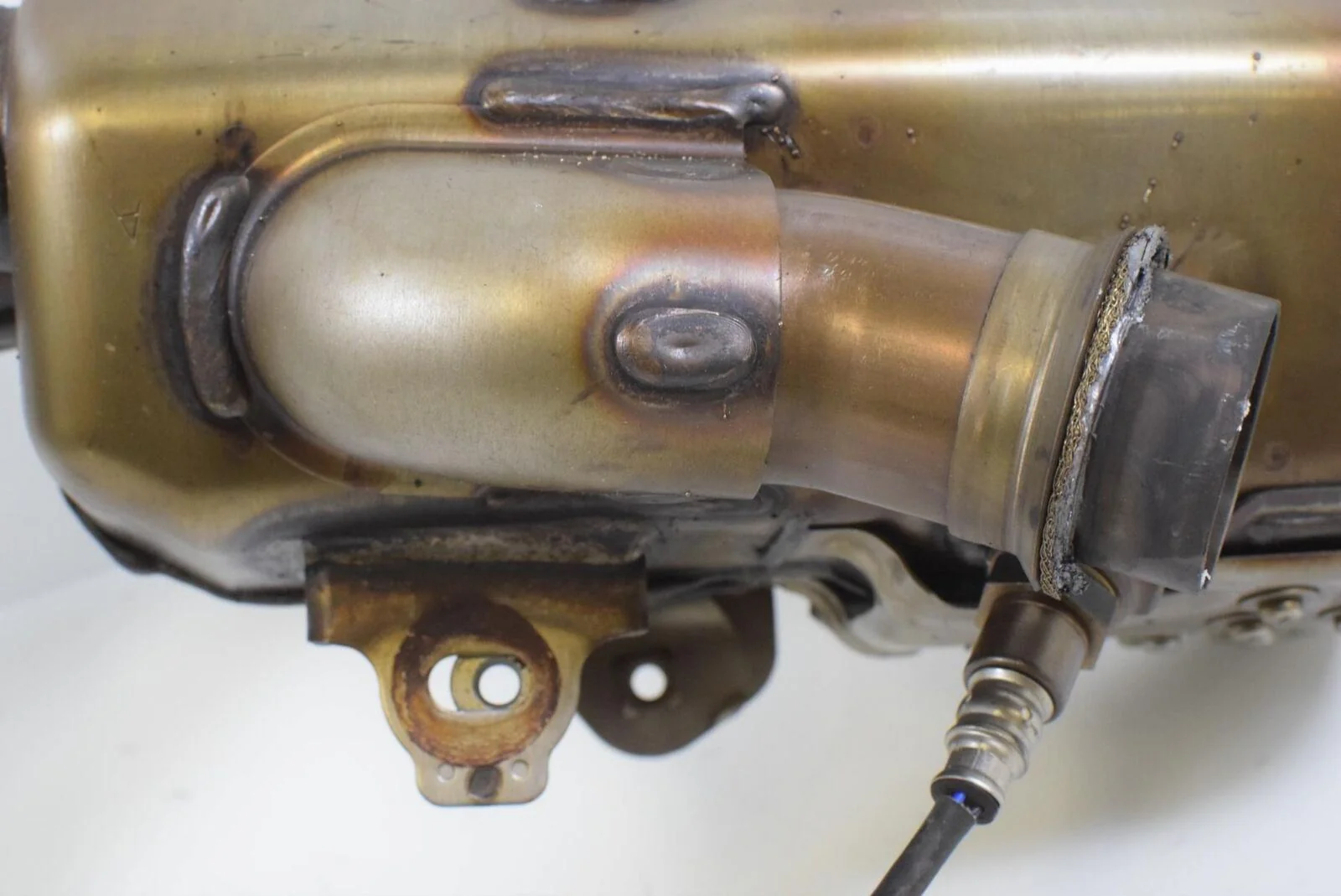 2013 Yamaha YZFR6 YZF R6 Exhaust Pipe Muffler Header Manifold 13S-14610-30 - Image 8