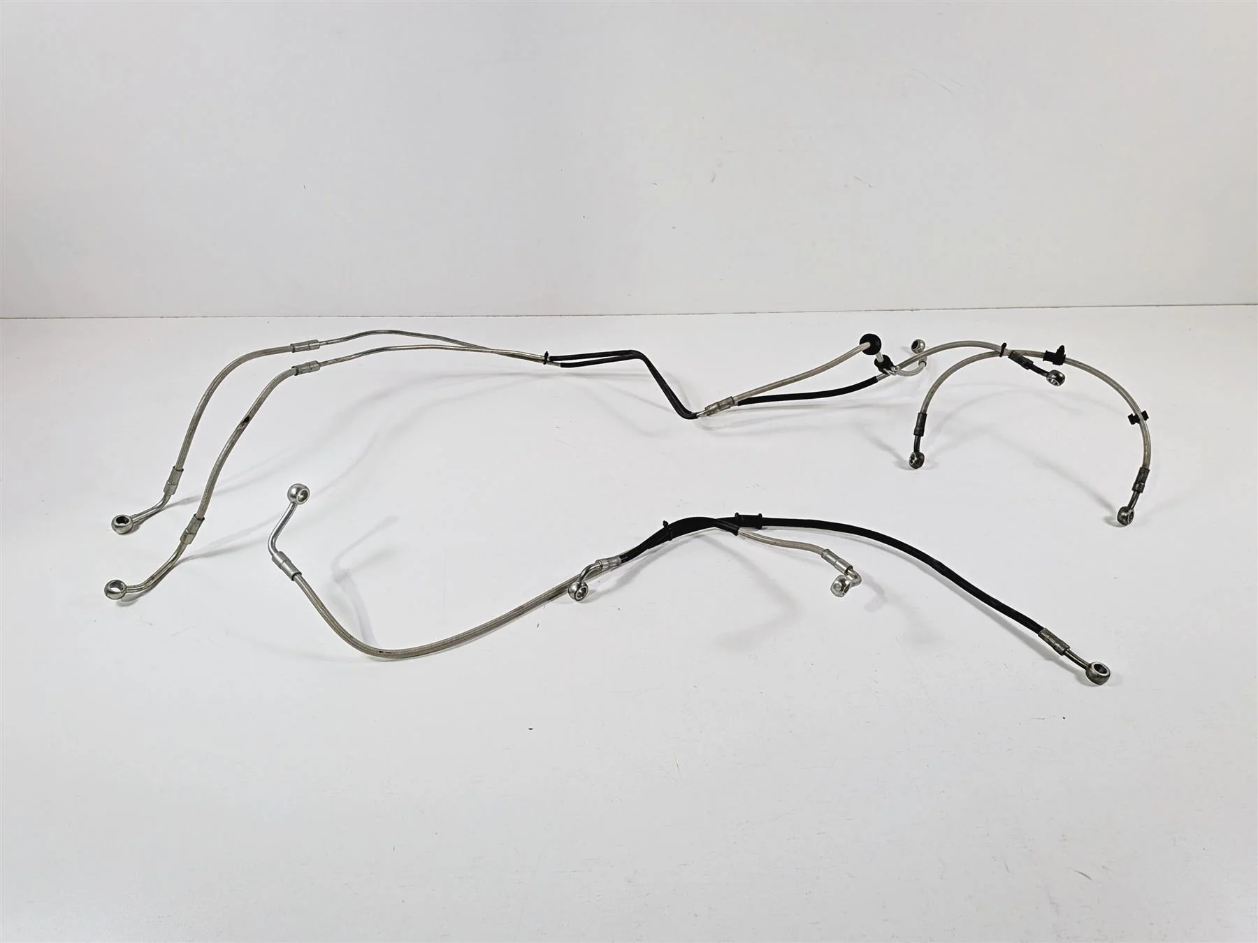 2014 Aprilia RSV4 RR Factory Abs Brake Line Hose Set B044589 B044591 B044590 - Image 2