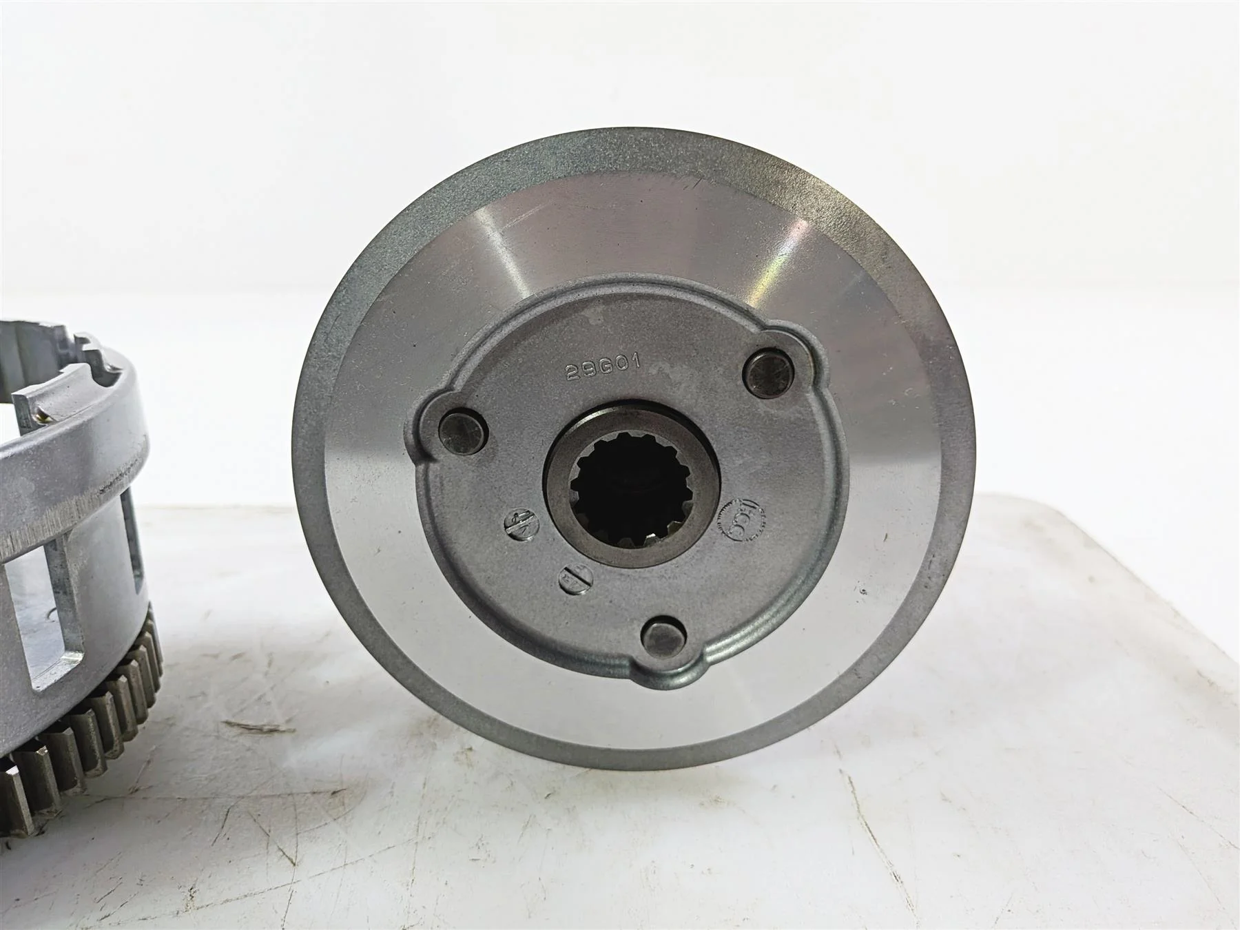2014 Aprilia RSV4 RR Factory Clutch Basket & Pressure Plate With Springs 893773 - Image 4