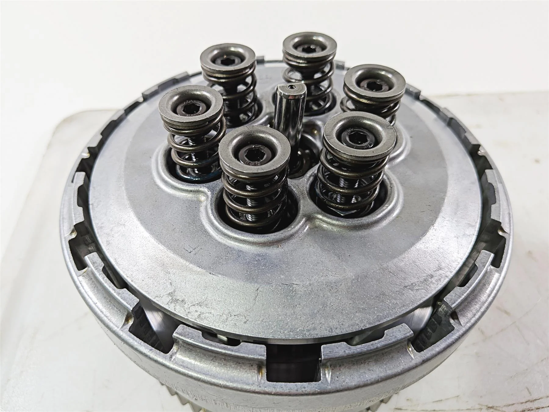 2014 Aprilia RSV4 RR Factory Clutch Basket & Pressure Plate With Springs 893773 - Image 6