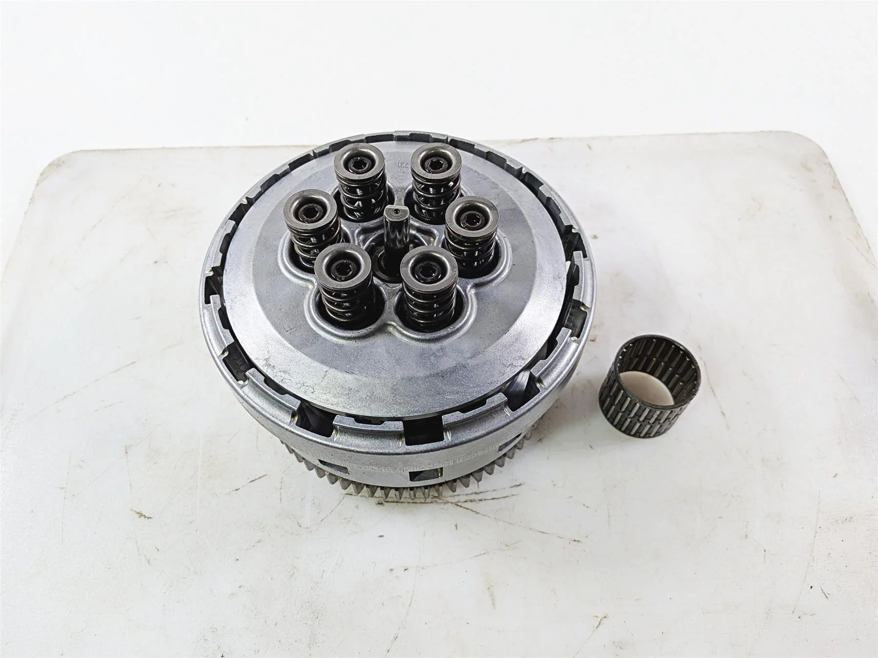 2014 Aprilia RSV4 RR Factory Clutch Basket & Pressure Plate With Springs 893773 - Image 7