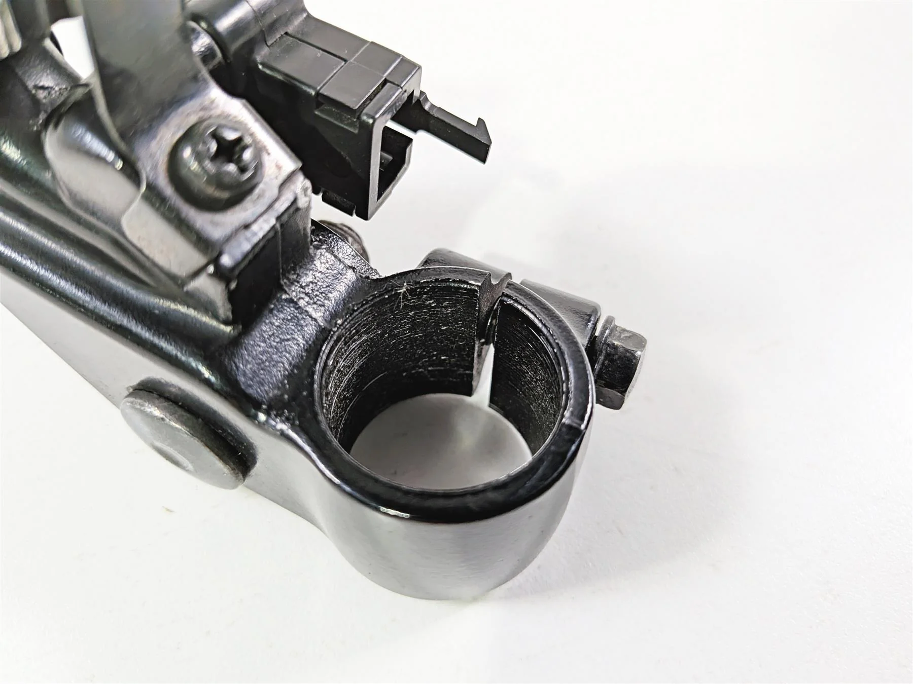 2014 Aprilia RSV4 RR Factory Clutch Perch Adjuster & Safety Switch Set 890923 - Image 12