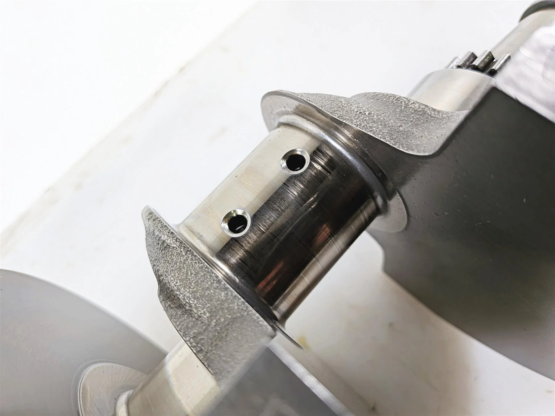2014 Aprilia RSV4 RR Factory Crankshaft Crank Shaft & Counter Balance B0430675 - Image 14
